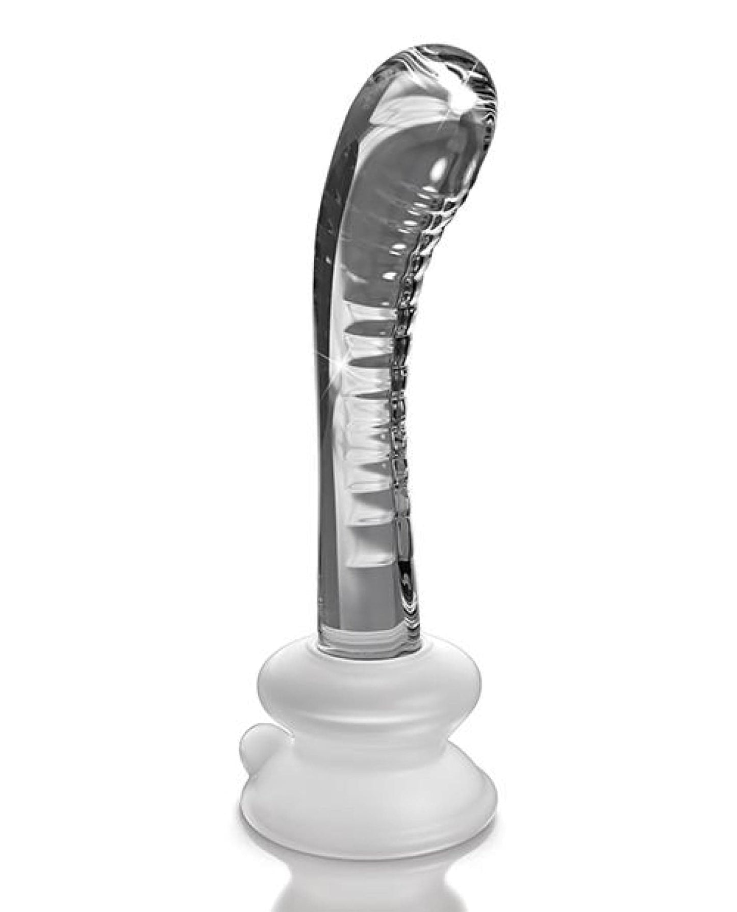 Doll Authority Dongs & Dildos Icicles No. 88 Hand Blown Glass G-spot Massager W-suction Cup - Clear