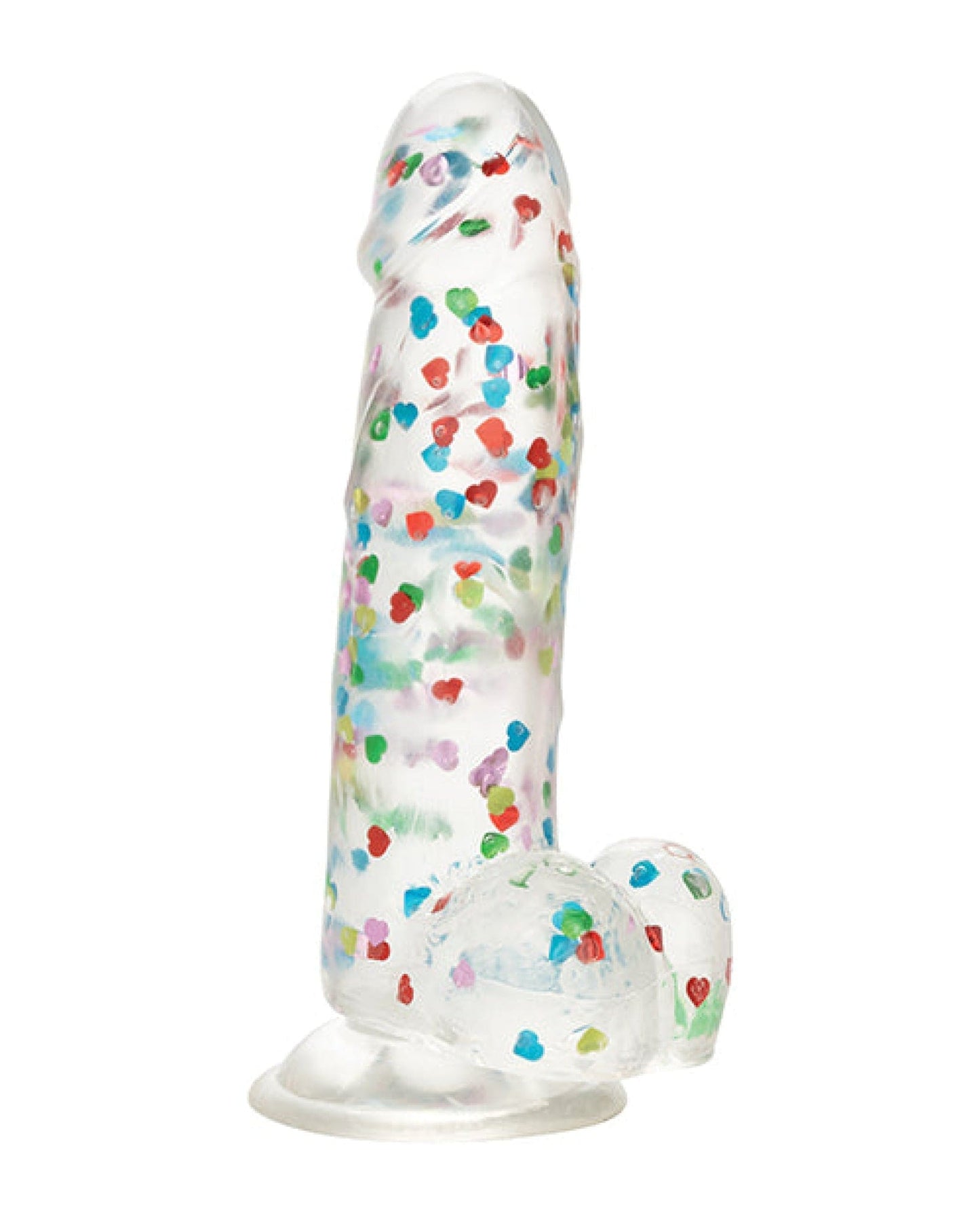 Doll Authority Dongs & Dildos Naughty Bits I Love Dick Heart Filled Dong - Multicolor