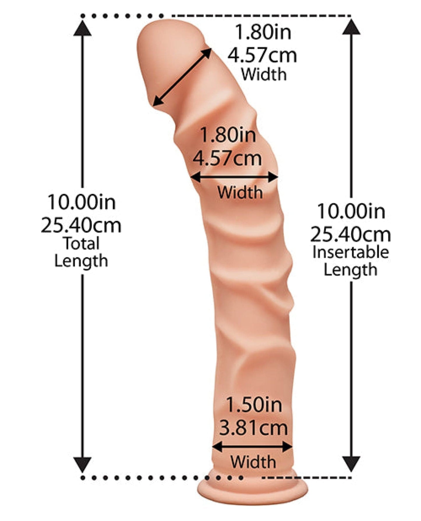 Doll Authority Dongs & Dildos "The D 10"" Ragin'"