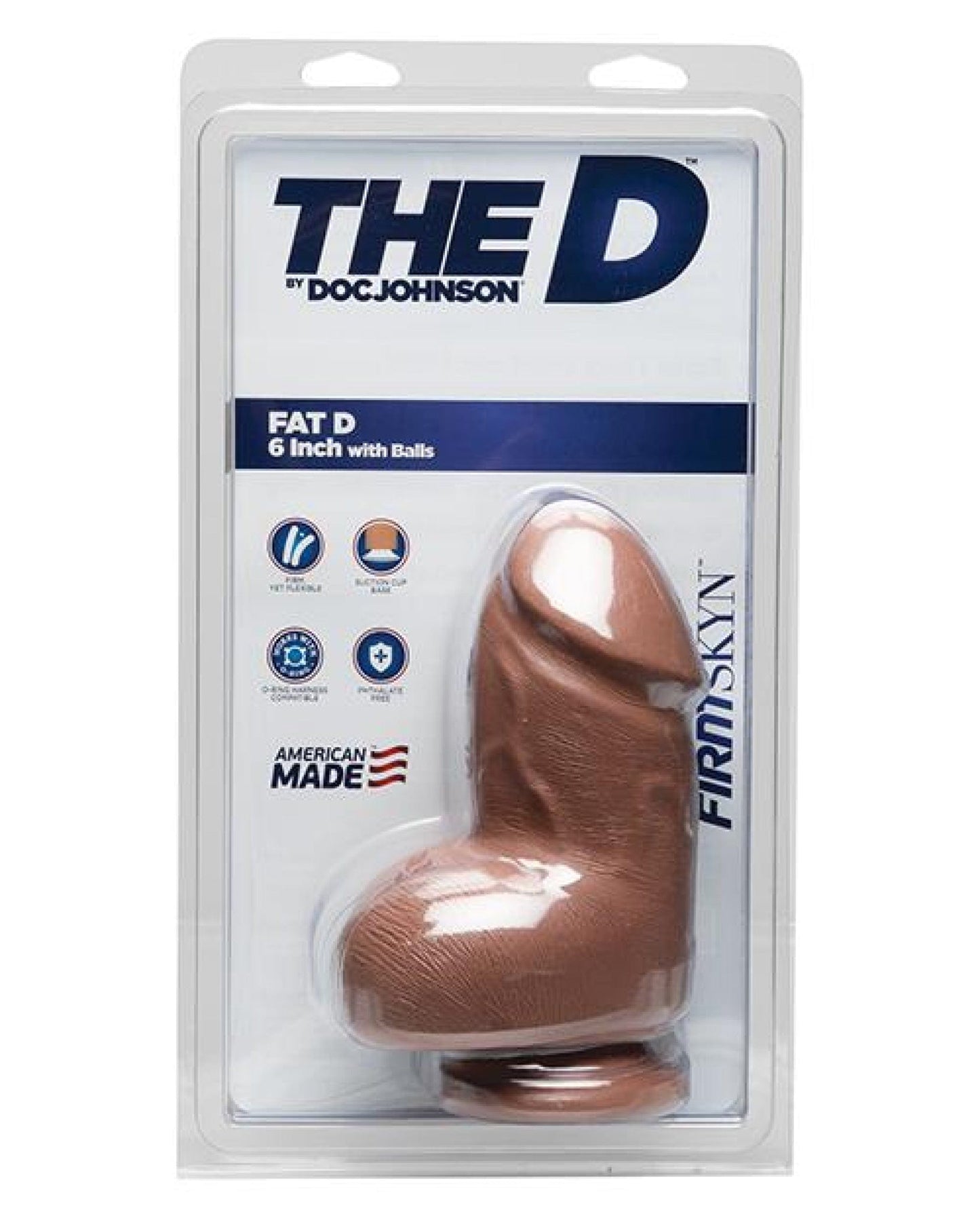 Doll Authority Dongs & Dildos Caramel The D Fat D W/balls