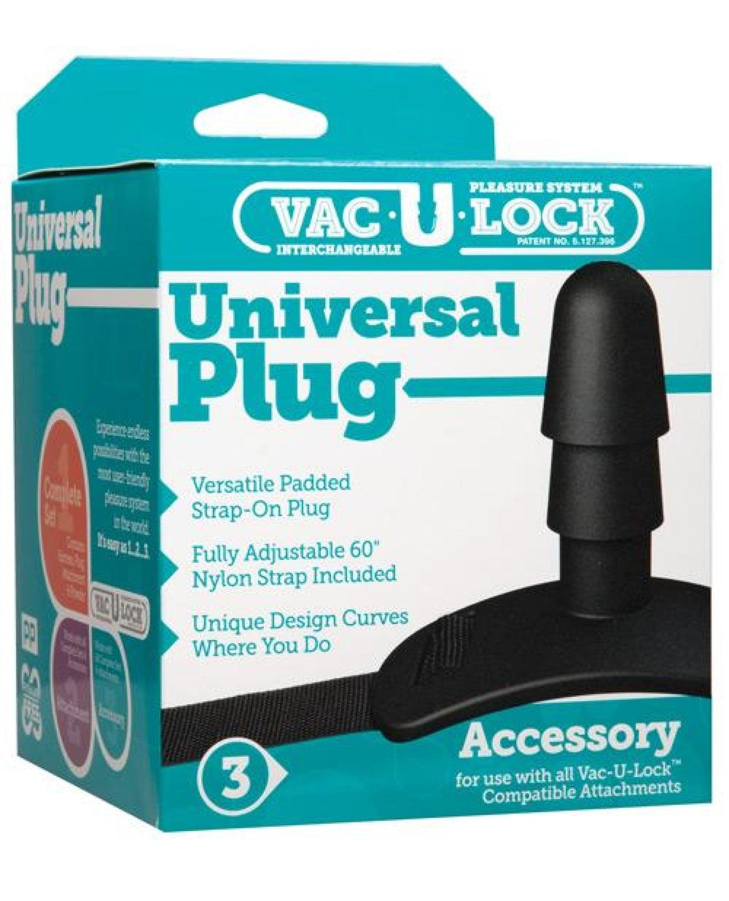 Doll Authority Dongs & Dildos Vac-u-lock Universal Plug - Black