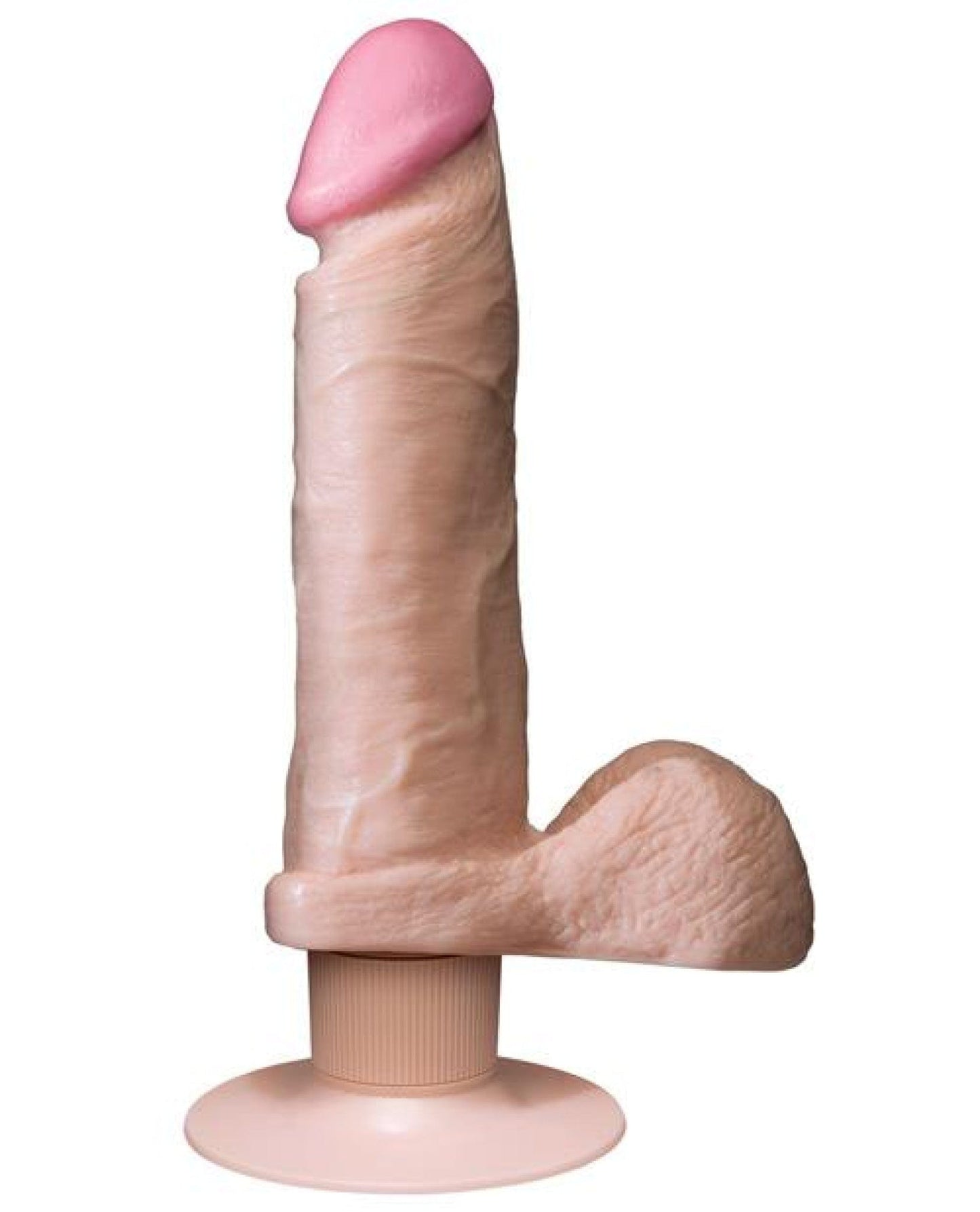 Doll Authority Dongs & Dildos Flesh / 6" Vibrating Realistic Cock