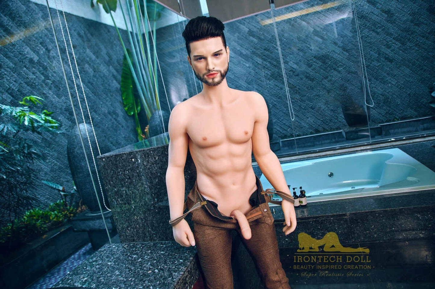 Doll Authority SEX DOLL 5'3" (162cm) Male Hybrid Body Will Hybrid Male Sex Doll - Iron Tech Doll