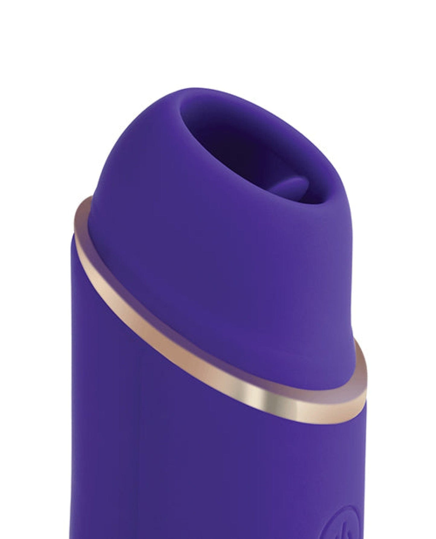 Doll Authority Vibrators Abby Mini Clit Licking Vibrator Tongue Sex Toy - Purple