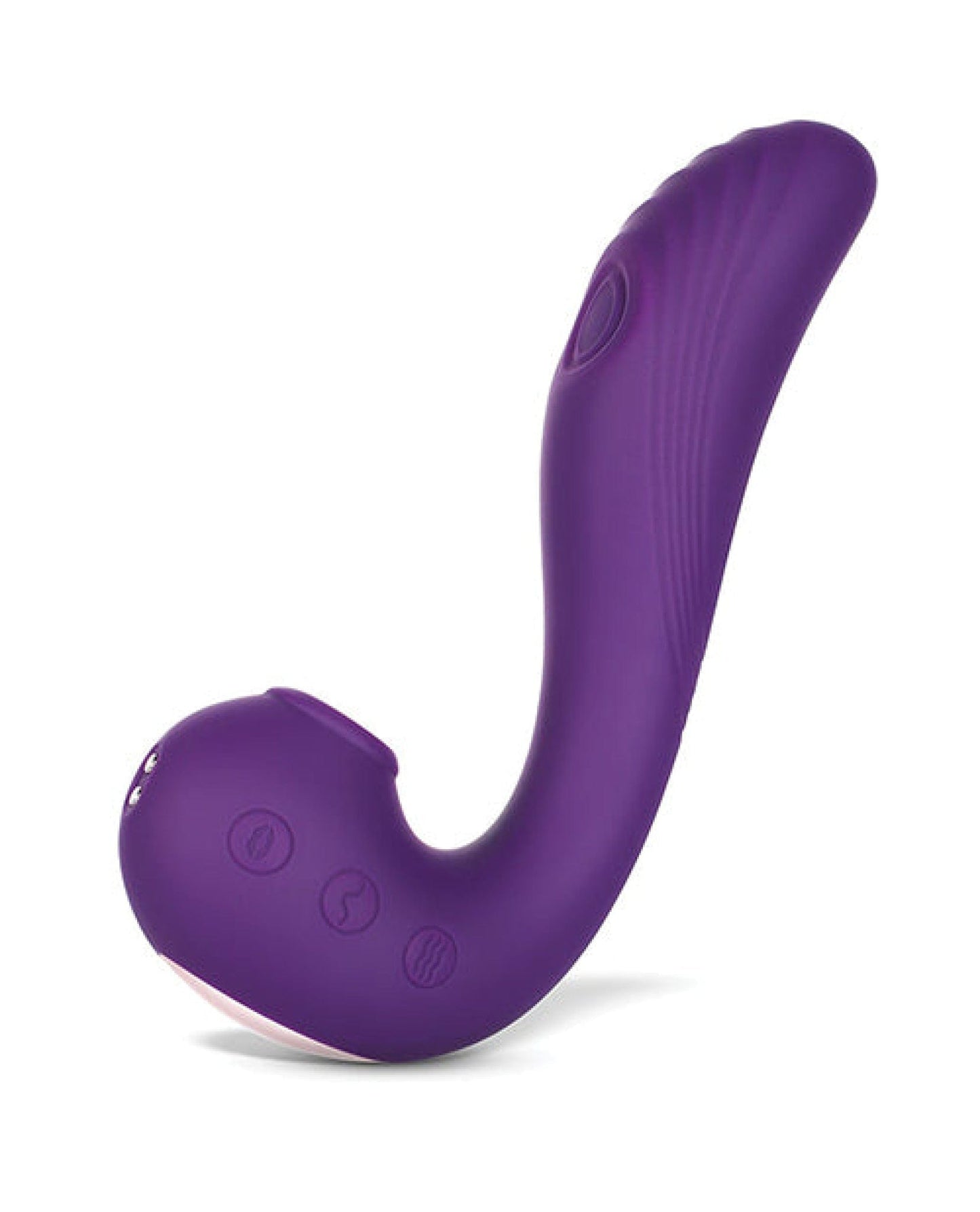 Doll Authority Vibrators Purple Angel Triple Tease G-spot Stimulator - 3 Function