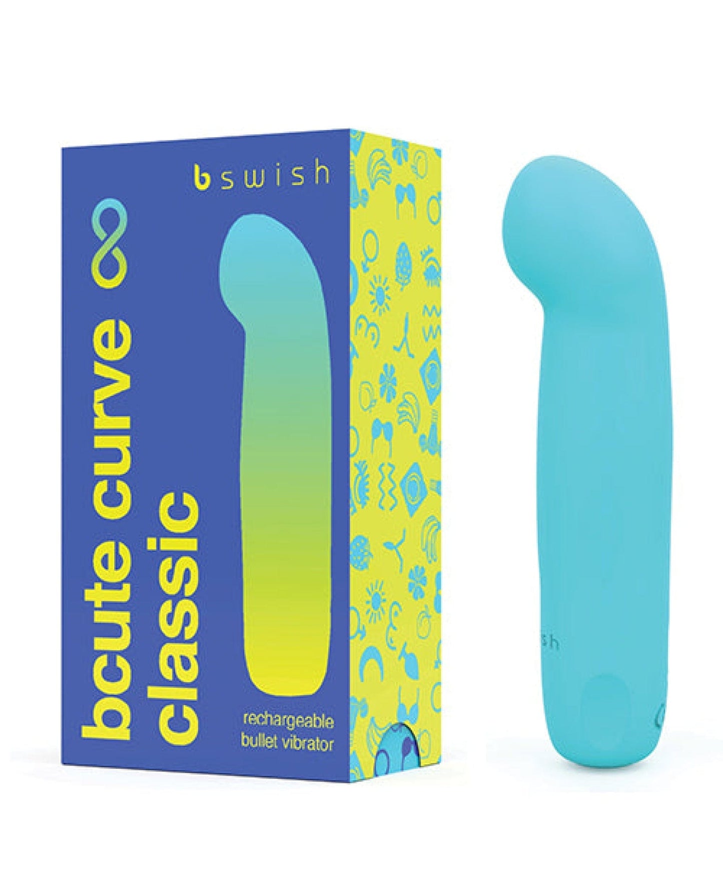 Doll Authority Vibrators Electric Blue Bcute Curve Infinite Classic