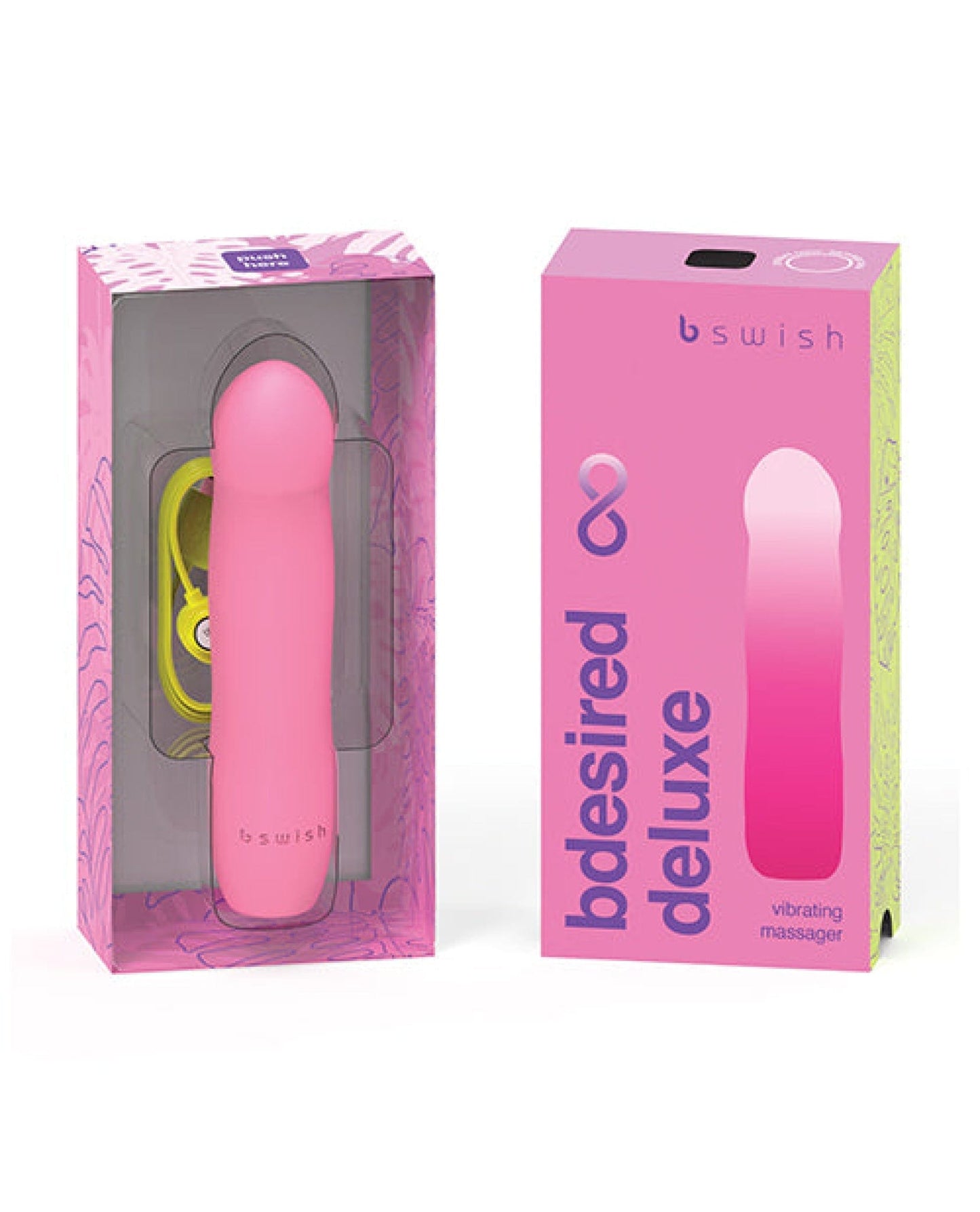 Doll Authority Vibrators Bdesired Infinite Deluxe Flamingo Vibrator - Pink
