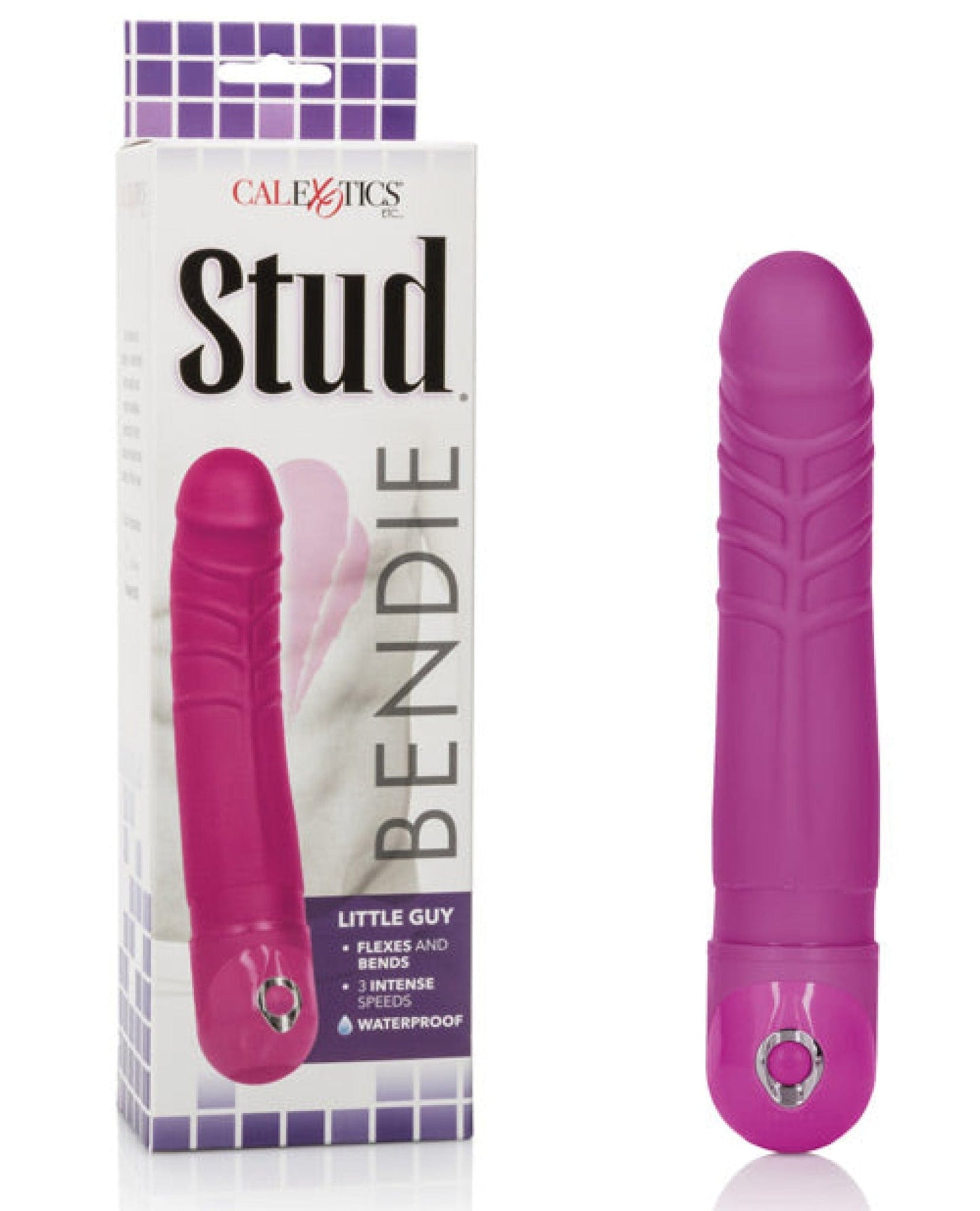 Doll Authority Vibrators Purple Bendie Power Stud Little Guy