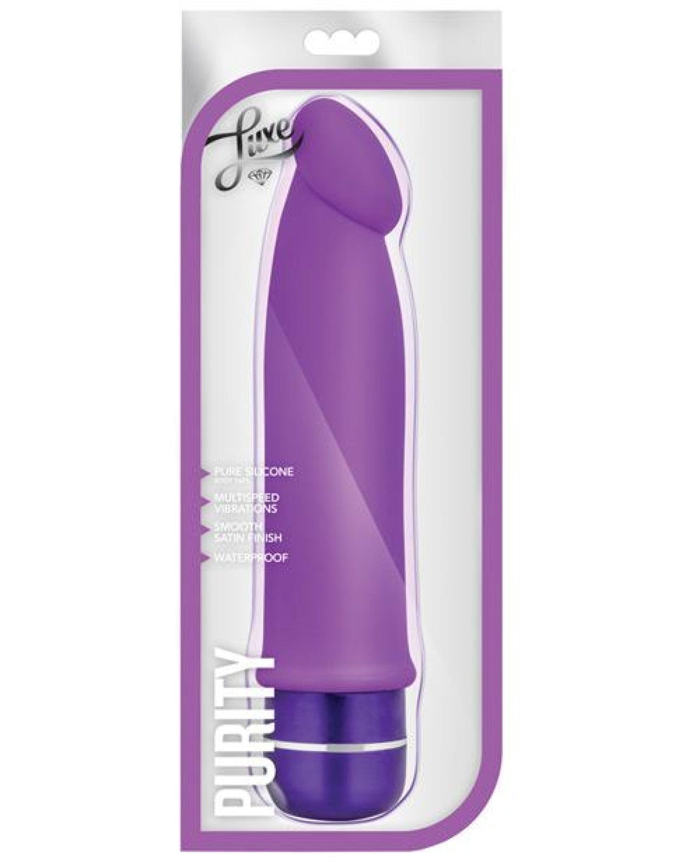 Doll Authority Vibrators Purple Blush Luxe Purity