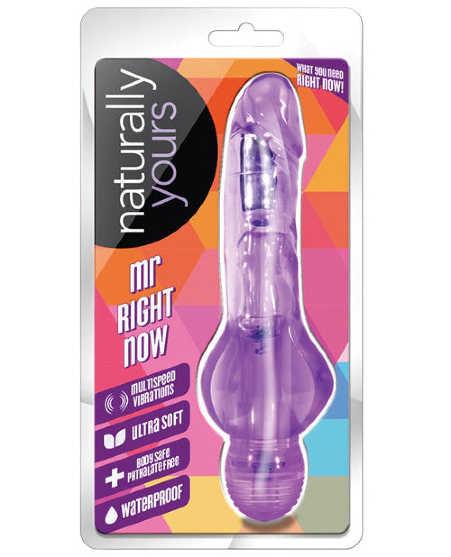 Doll Authority Vibrators Purple Blush Naturally Yours Mr Right Now