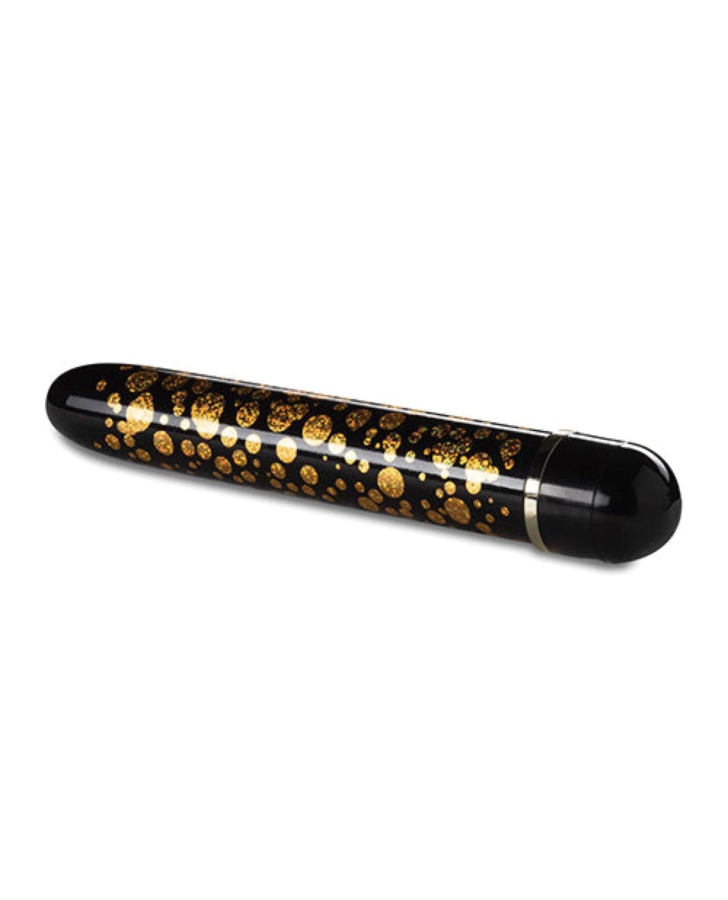 Doll Authority Vibrators Blush The Collection Rise & Sparkle Slim Vibe - Black
