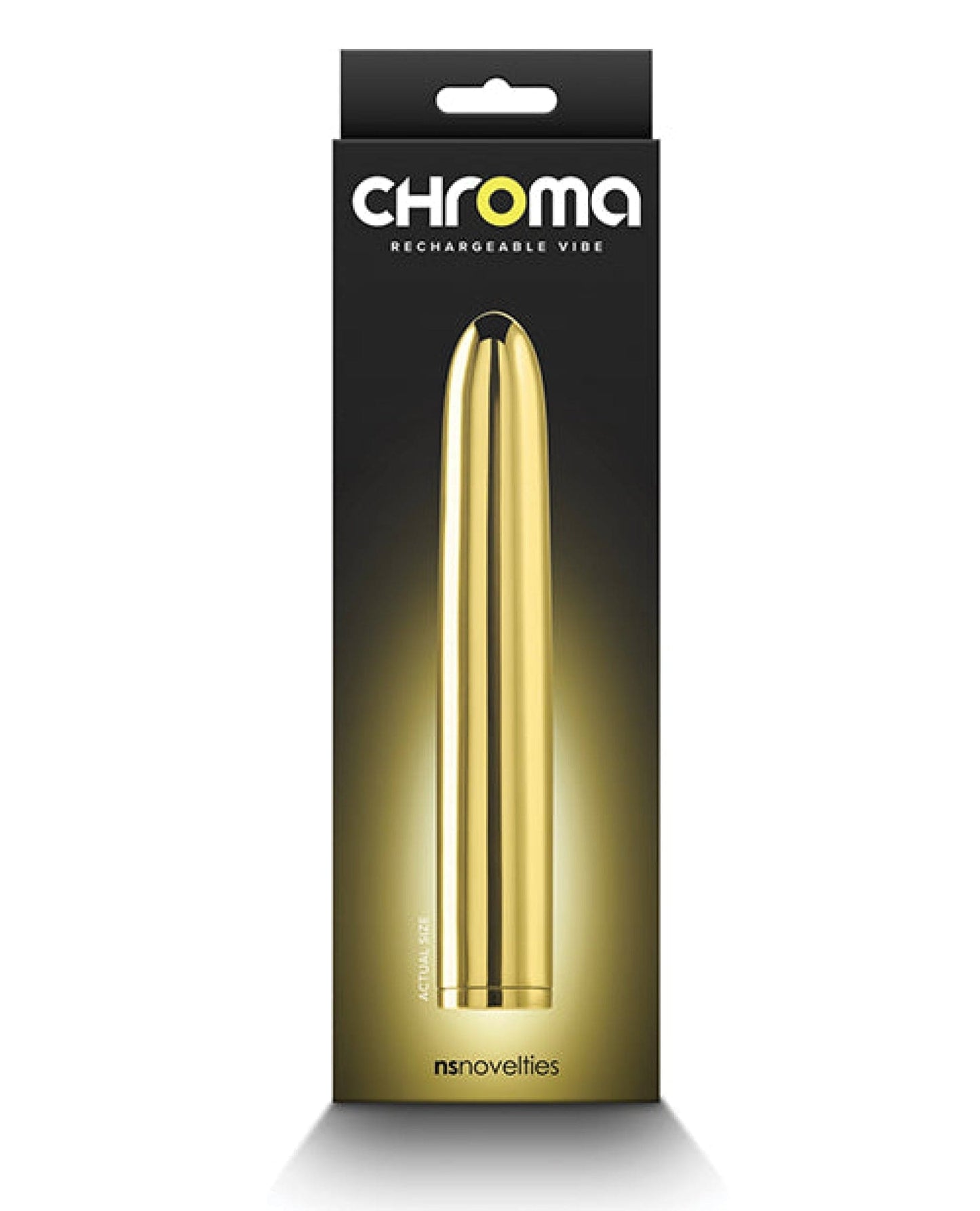 Doll Authority Vibrators Gold Chroma 7" Rechargeable Vibe