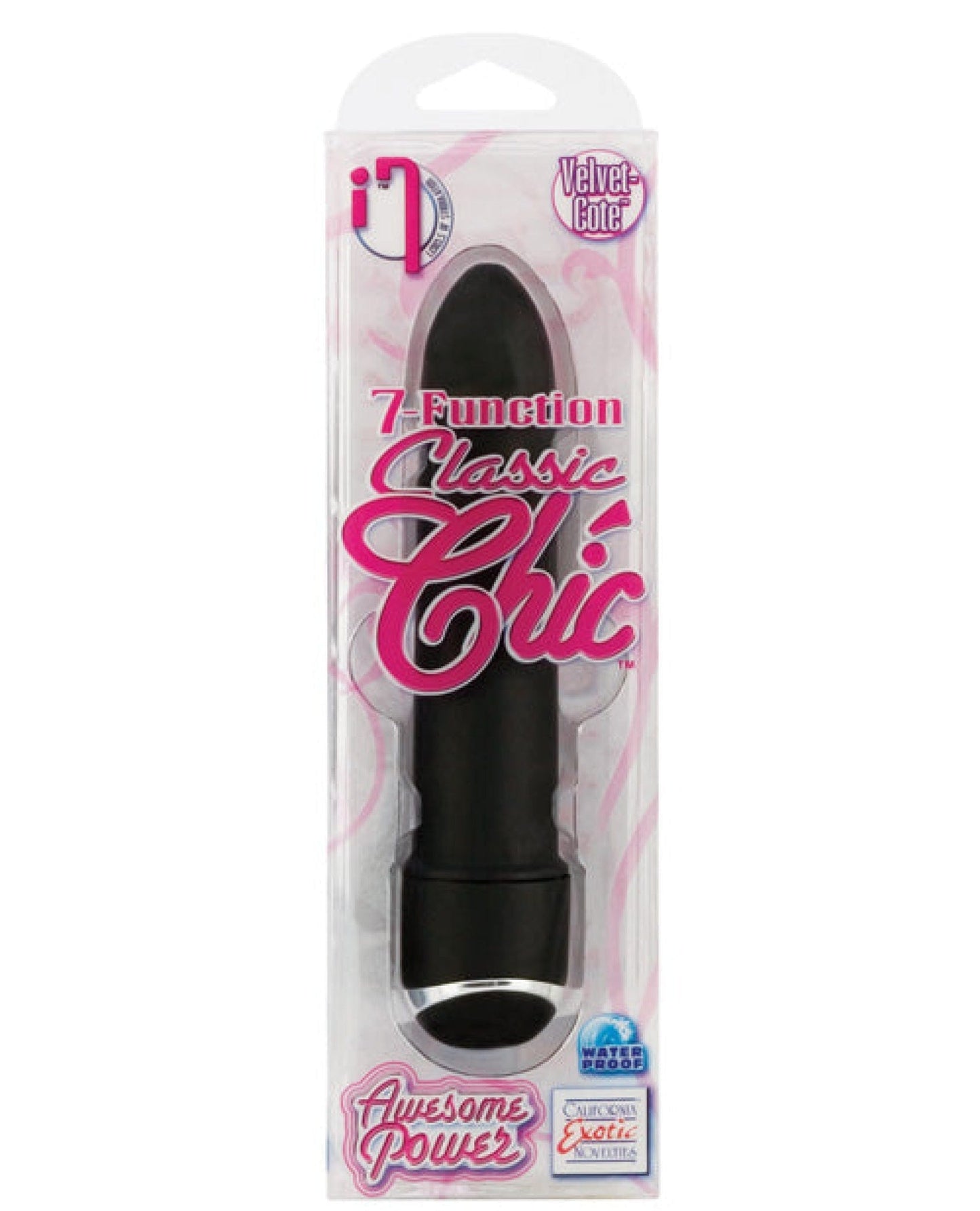 Doll Authority Vibrators Black / 4.25" "Classic Chic 4.25"" - 7 Function"