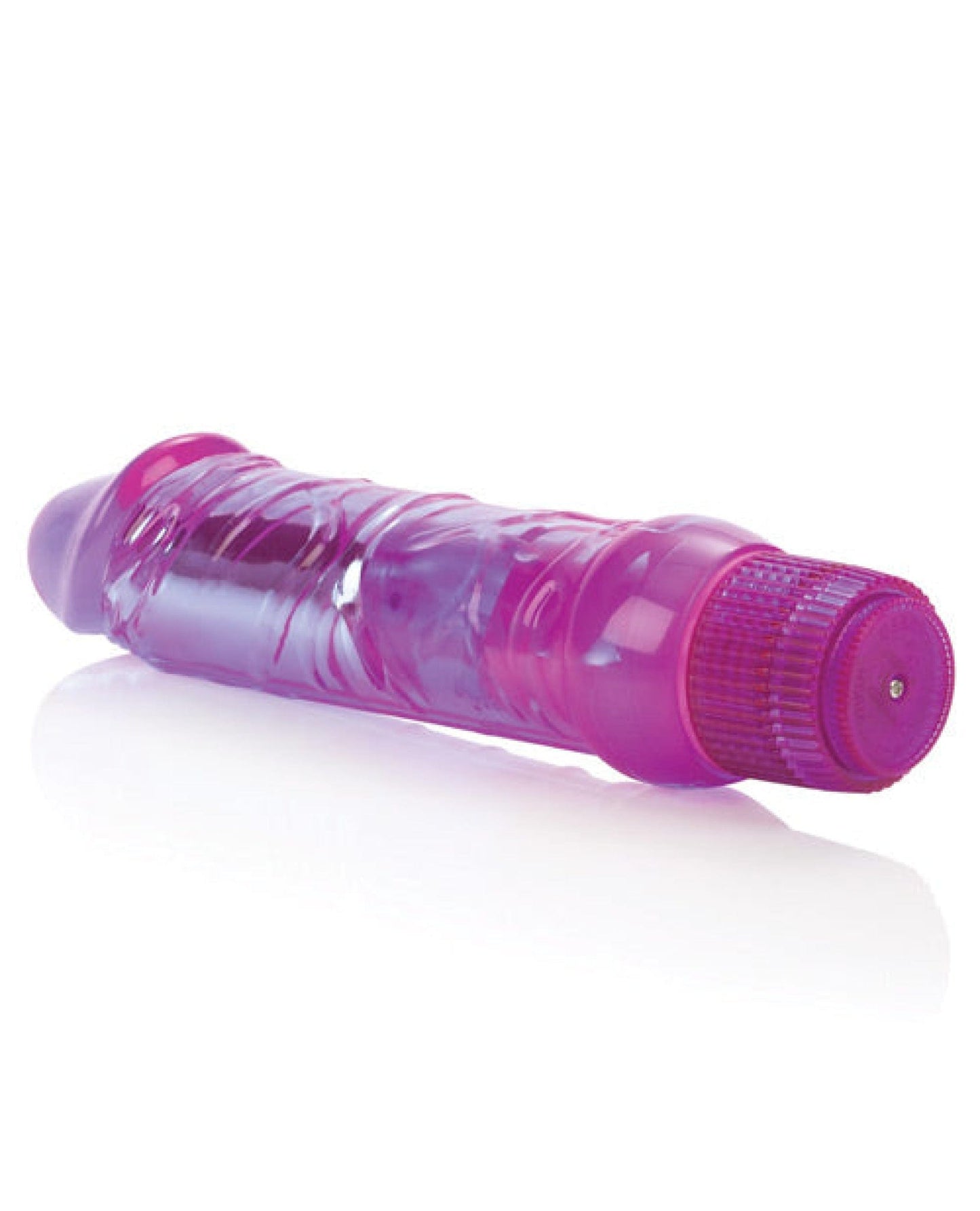 Doll Authority Vibrators Crystalessence 6.5" Gyrating Penis - Purple