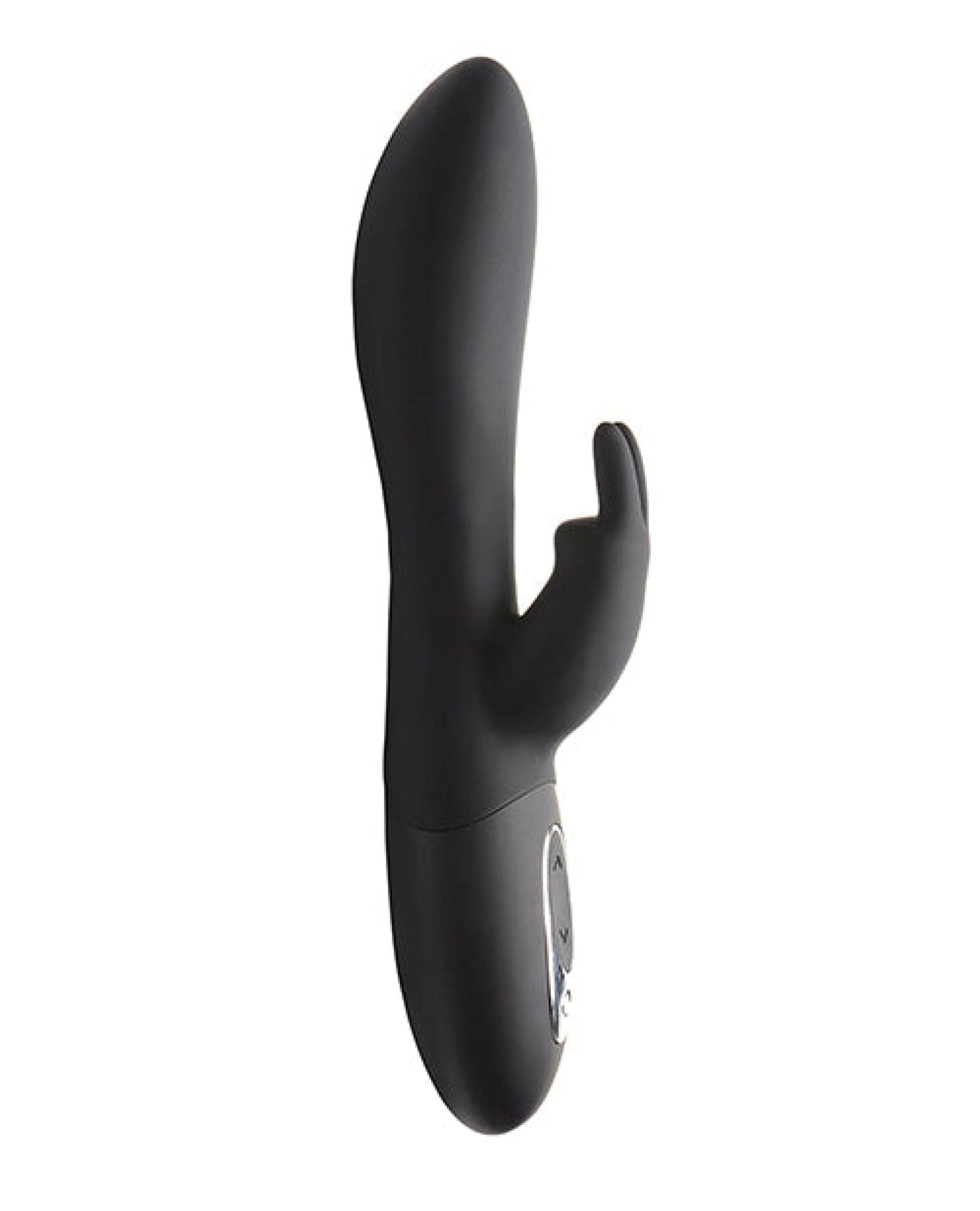 Doll Authority Vibrators Curve Novelties Power Bunnies Dizzy Rotating Vibrator W-rotating Beads - Black