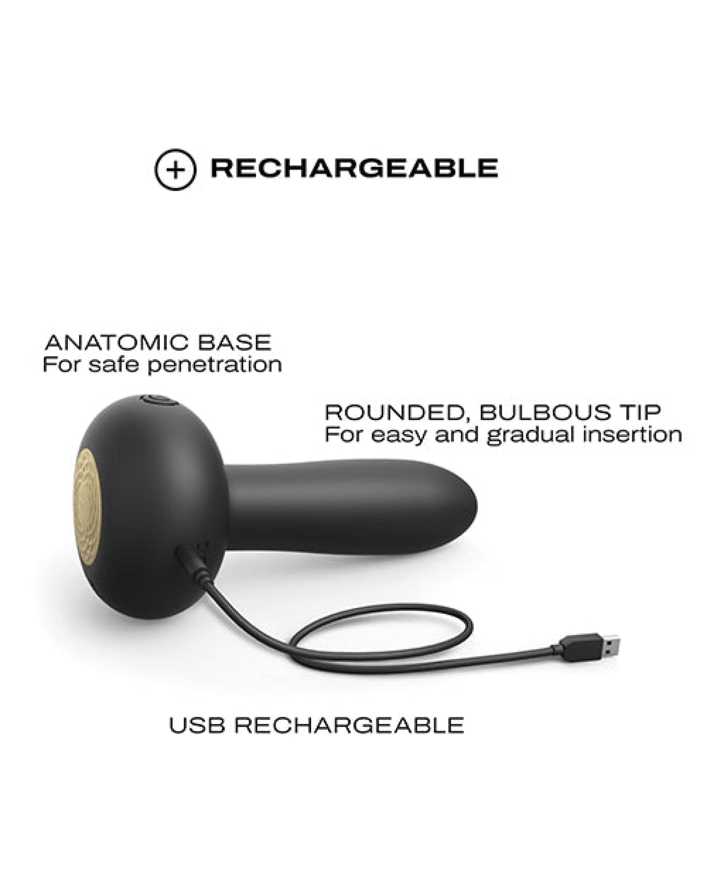 Doll Authority Vibrators Dorcel Deep Thrust - Black