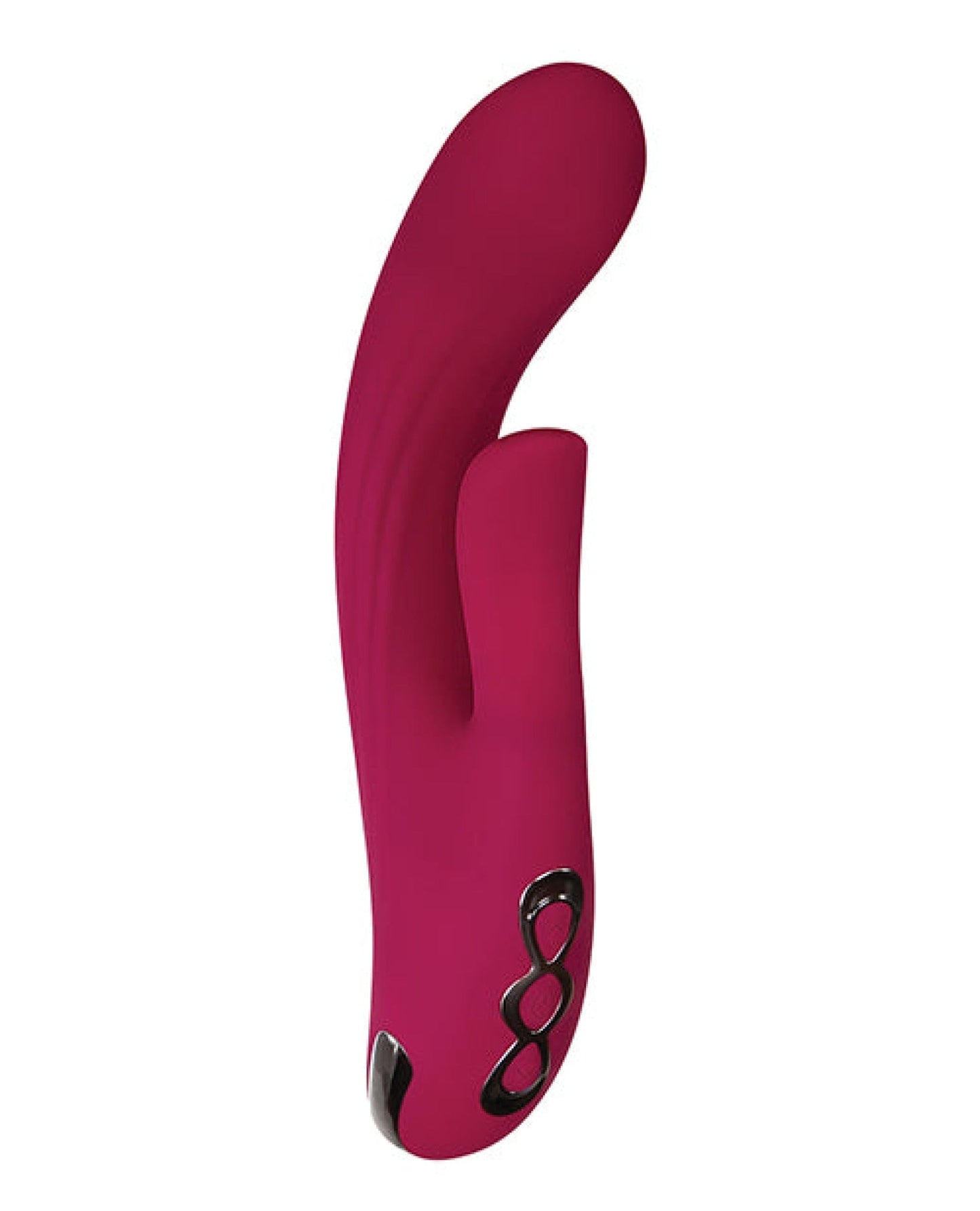 Doll Authority Vibrators Evolved Red Dream Dual Stim - Burgundy