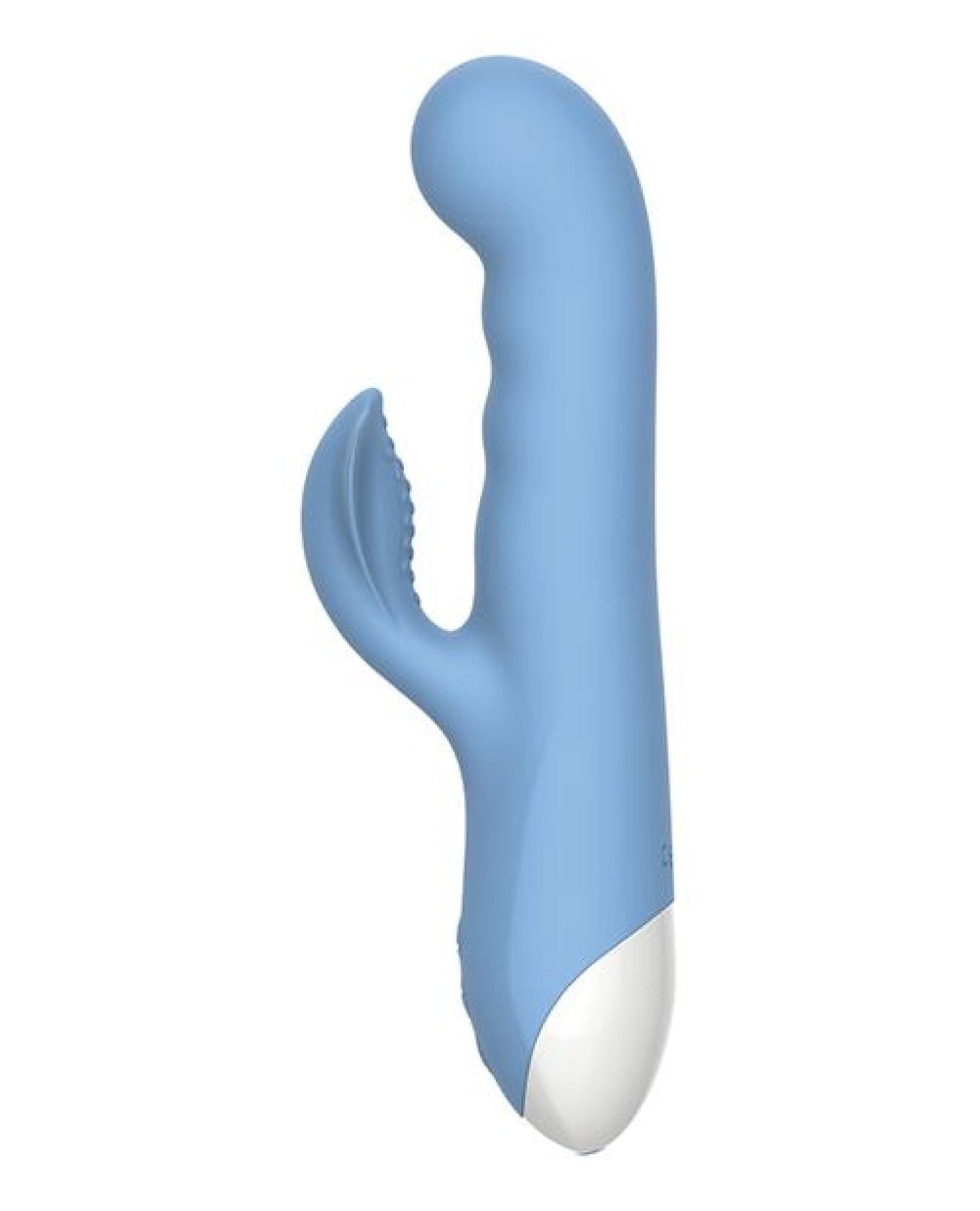 Doll Authority Vibrators Evolved Thump N Thrust Rechargeable Dual Stim - Blue
