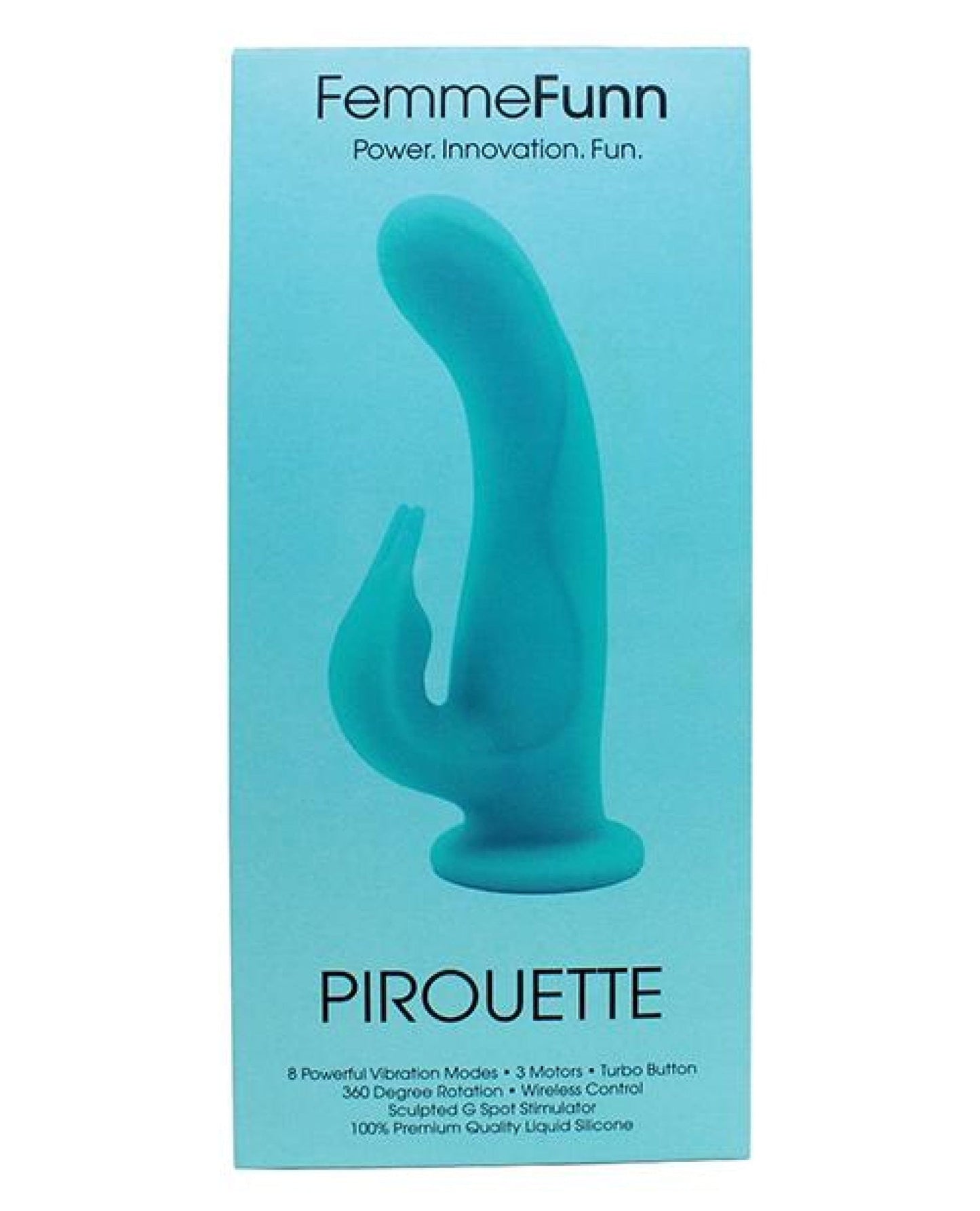 Doll Authority Vibrators Turquoise Femme Funn Pirouette