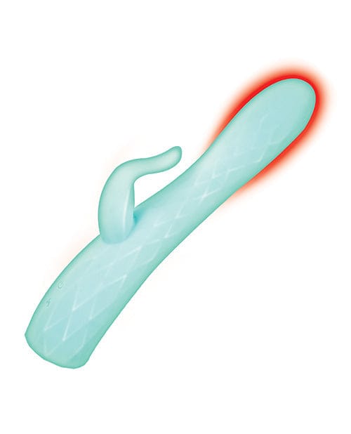 Doll Authority Vibrators Goddess Heat-up & Rotating Vibrator - Aqua