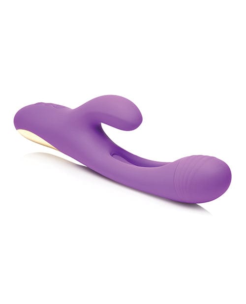 Doll Authority Vibrators Inmi Tri-Flick Flicking Rabbit Vibrator - Purple