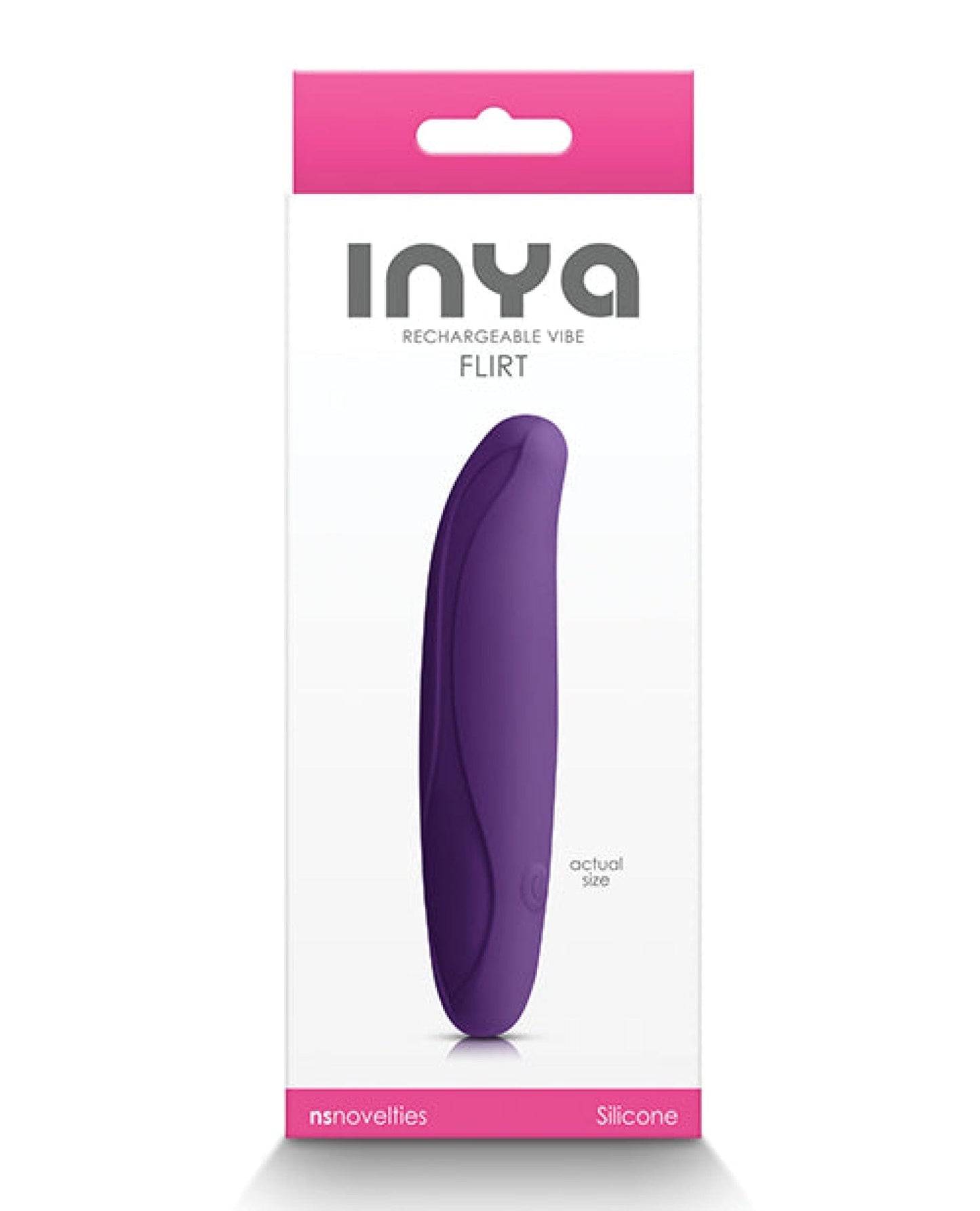 Doll Authority Vibrators Dark Purple Inya Flirt