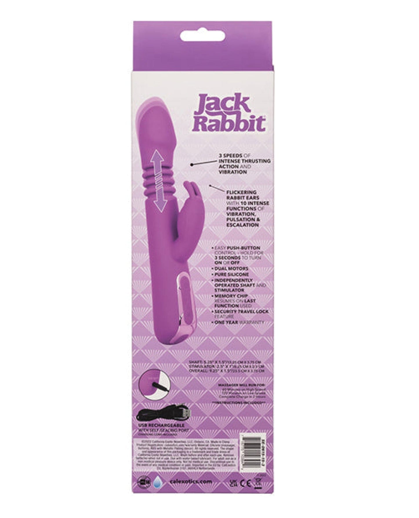 Doll Authority Vibrators Jack Rabbit Elite Thrusting Rabbit
