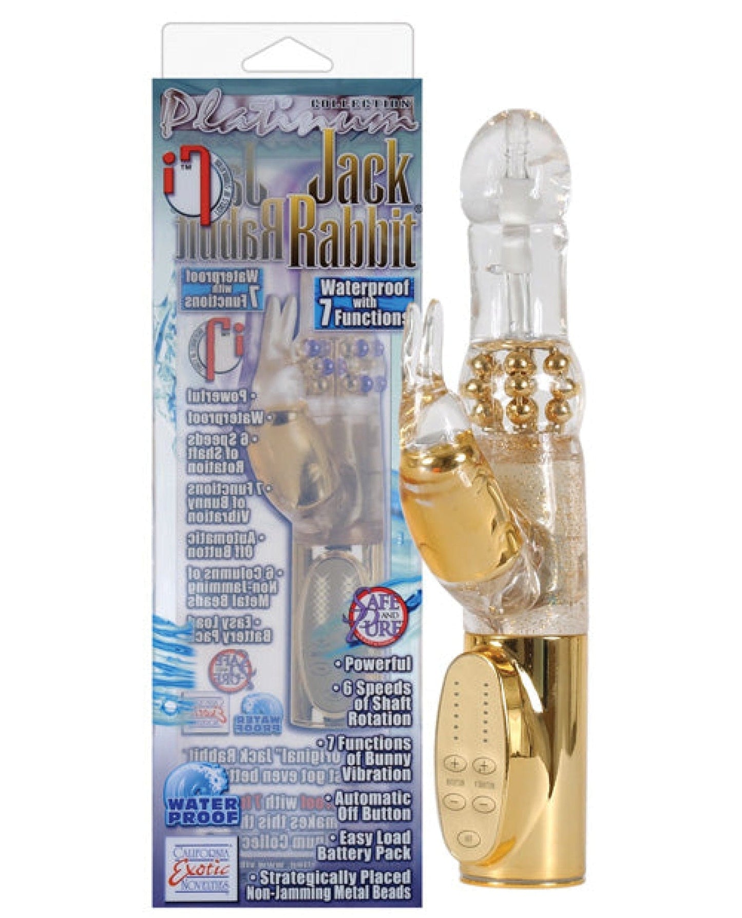 Doll Authority Vibrators Gold Jack Rabbits Platinum Collection