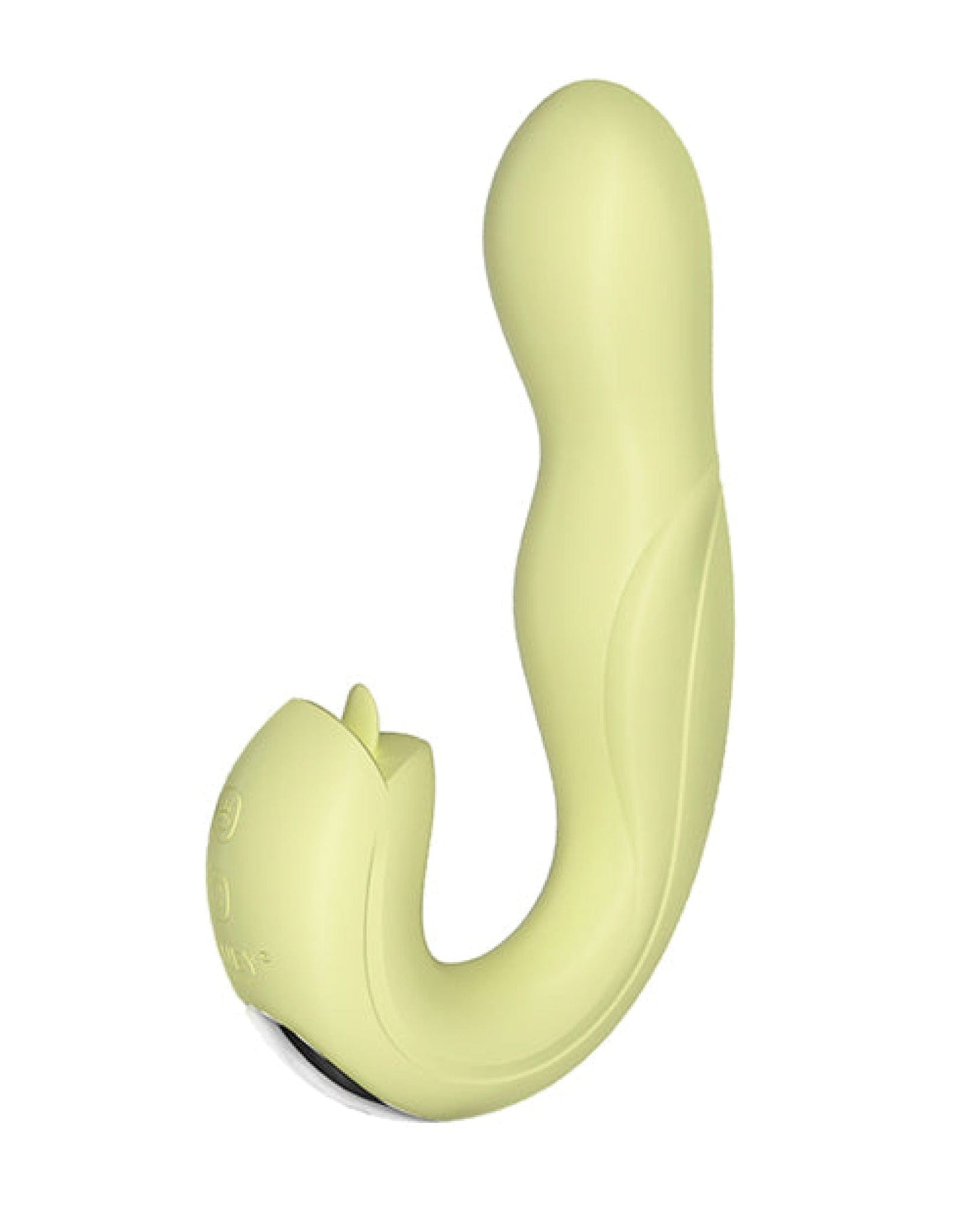 Doll Authority Vibrators Yellow Joi Rotating Head G-spot Vibrator & Clit Licker