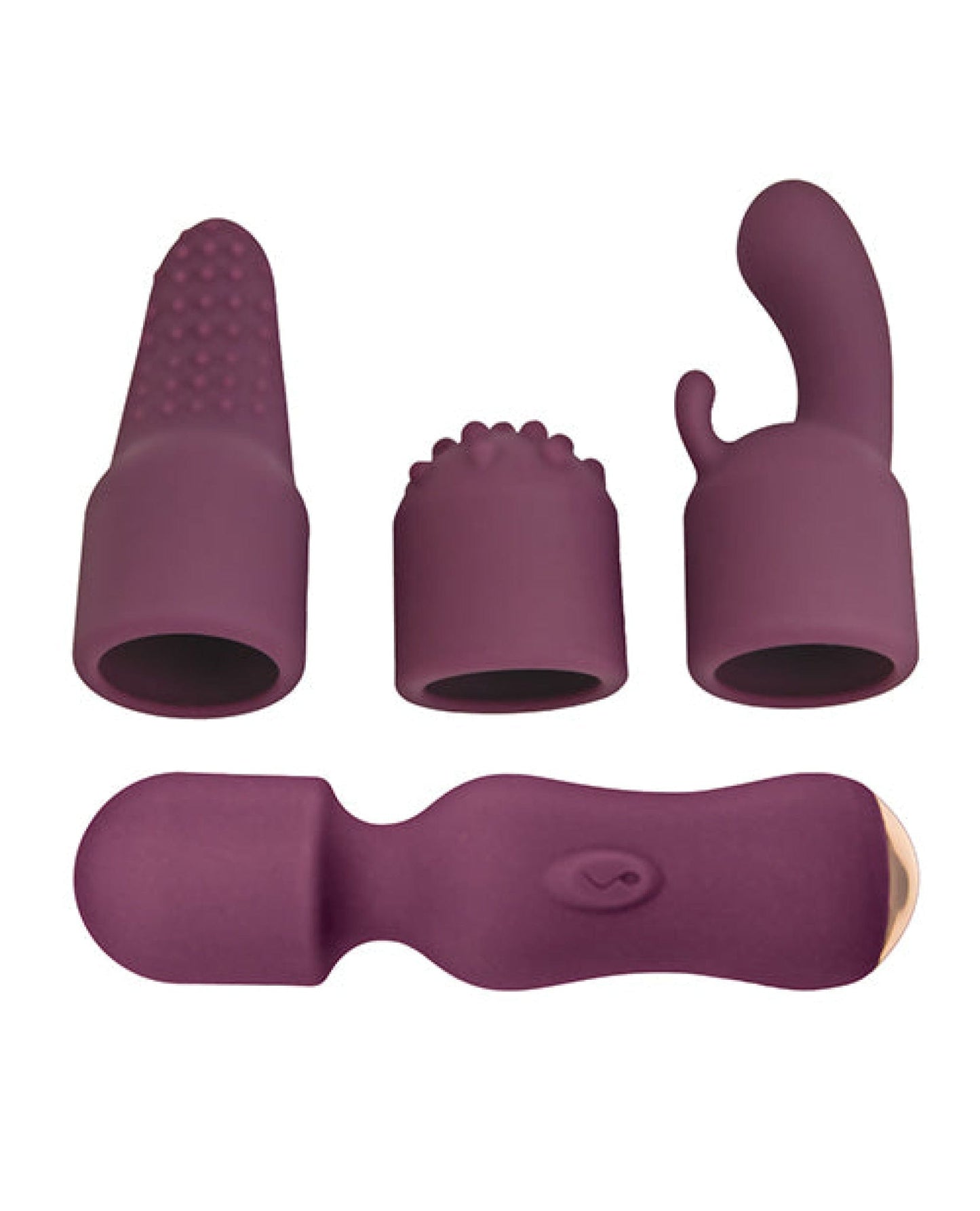 Doll Authority Vibrators Lovers Kits Temptation Vibe - Eggplant