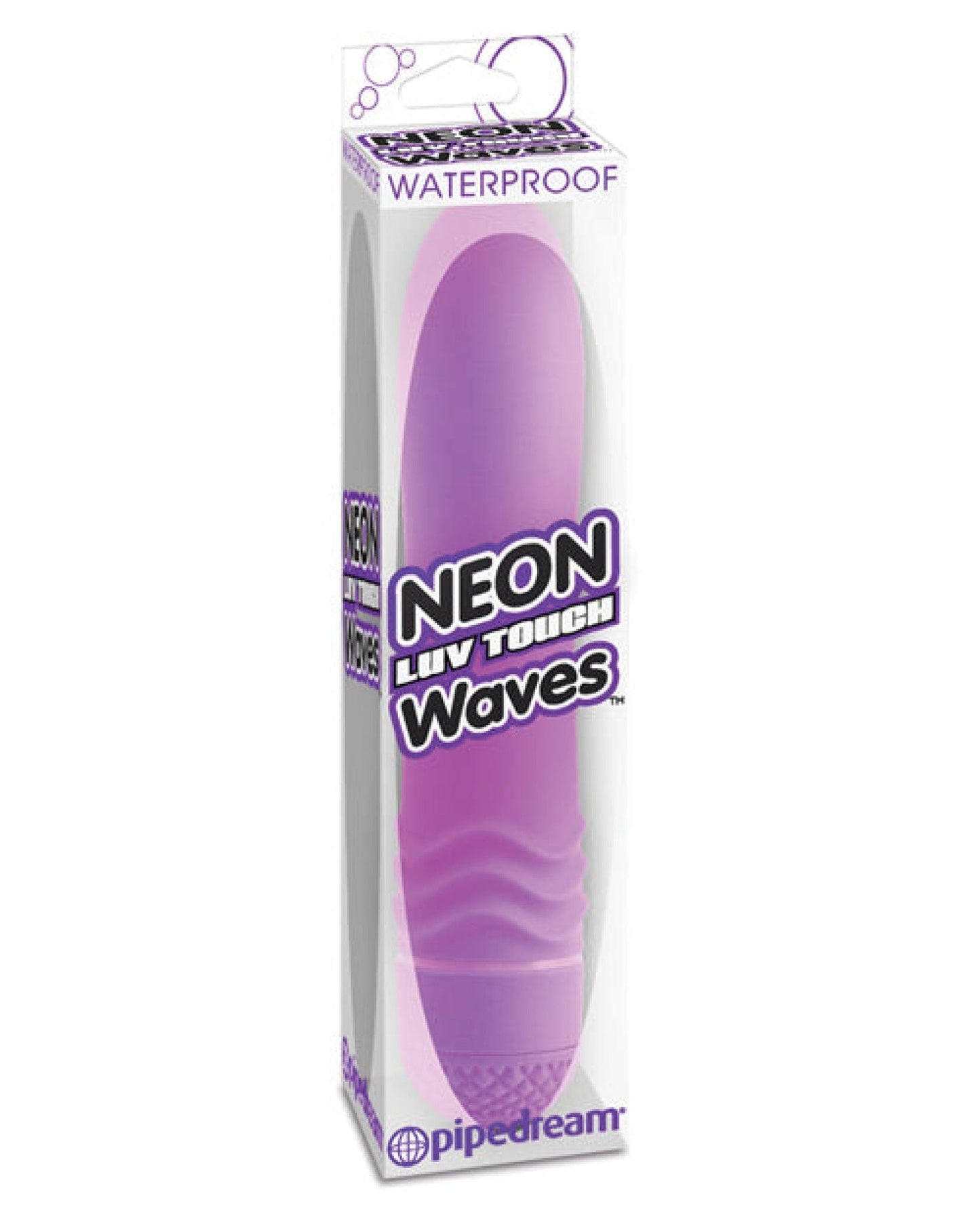 Doll Authority Vibrators Purple Neon Luv Touch Wave Vibe
