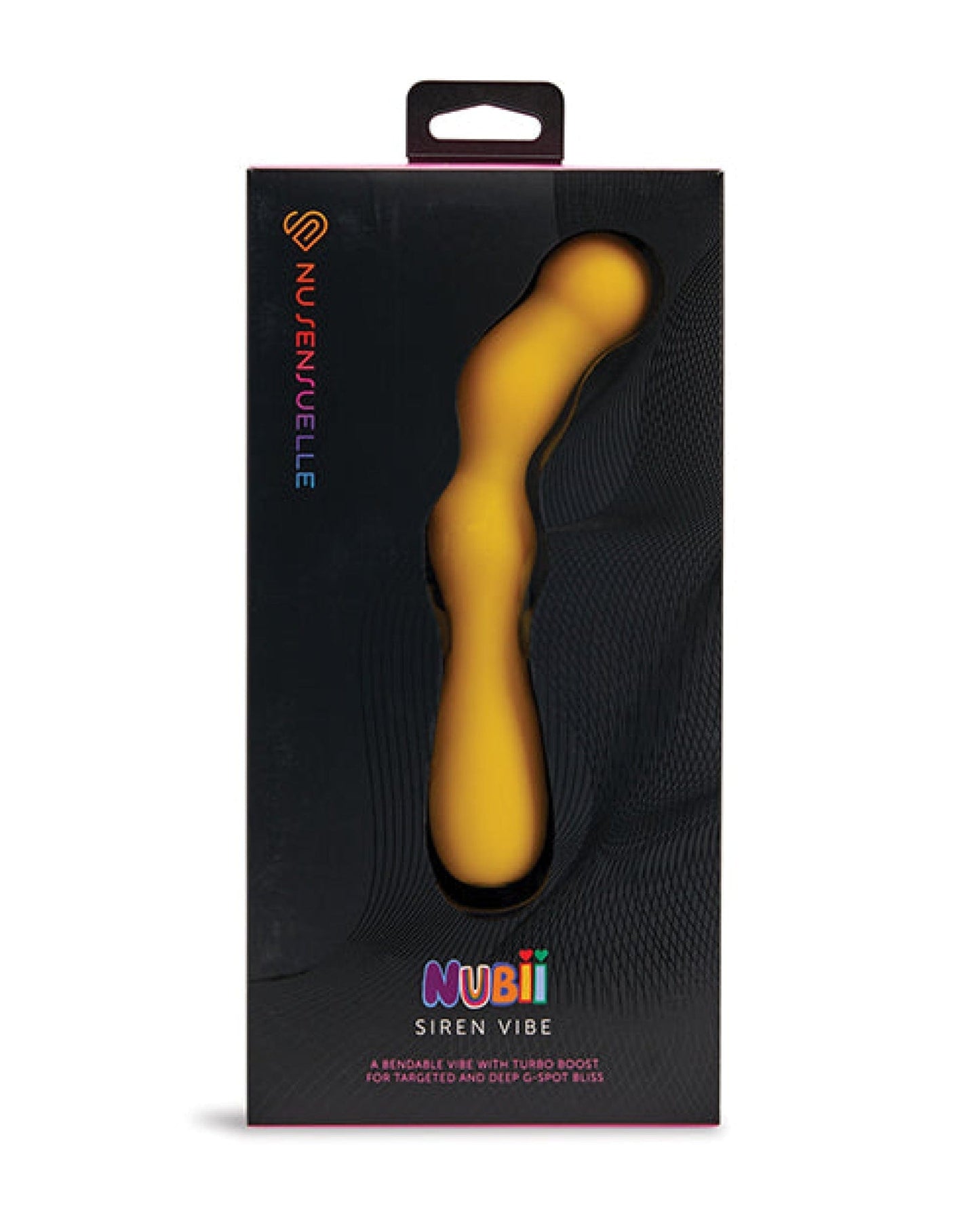 Doll Authority Vibrators Yellow Nu Sensuelle Siren Nubii G-Spot Vibe w/Hinge