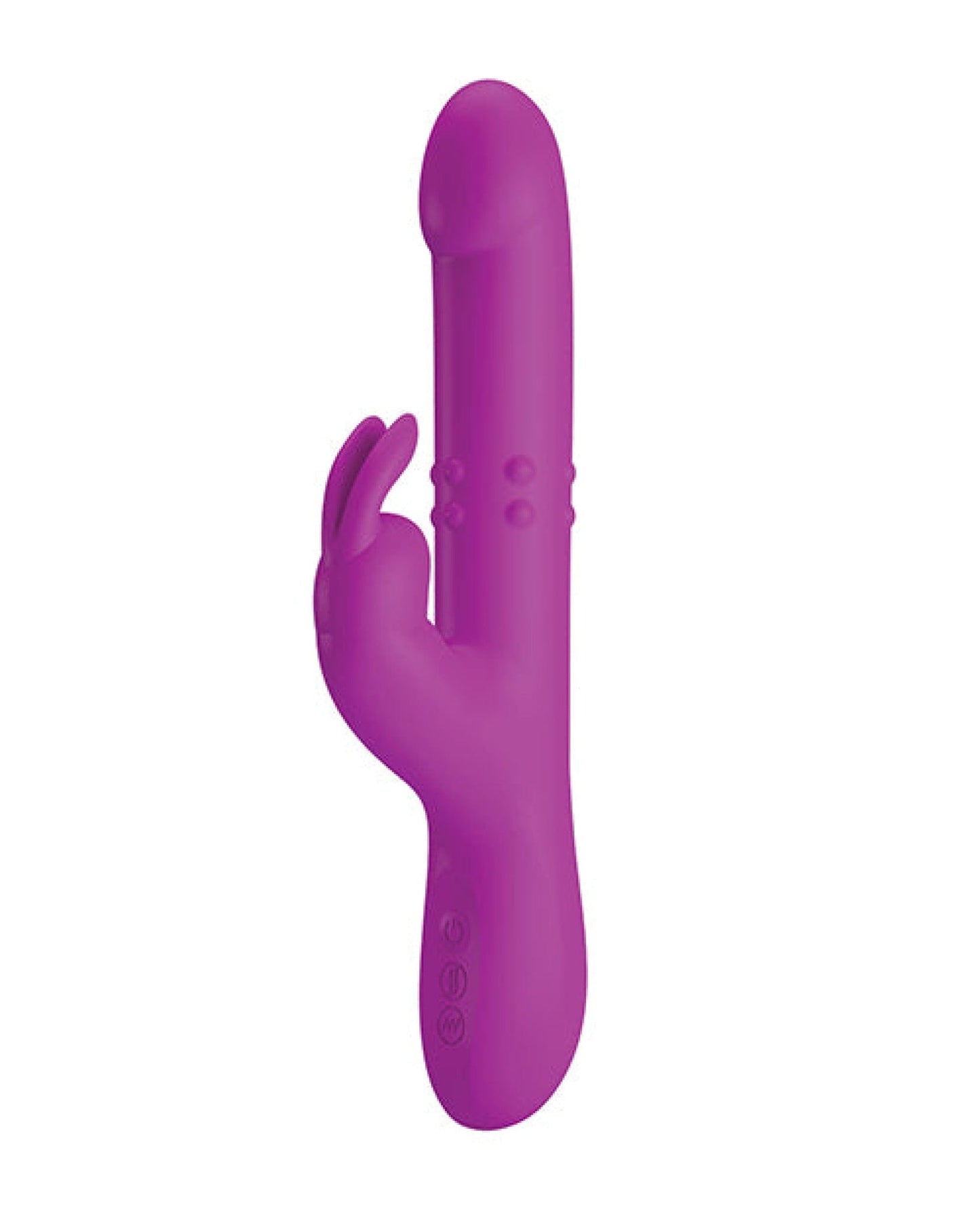 Doll Authority Vibrators Pretty Love Reese Thrusting Rabbit - Fuchsia