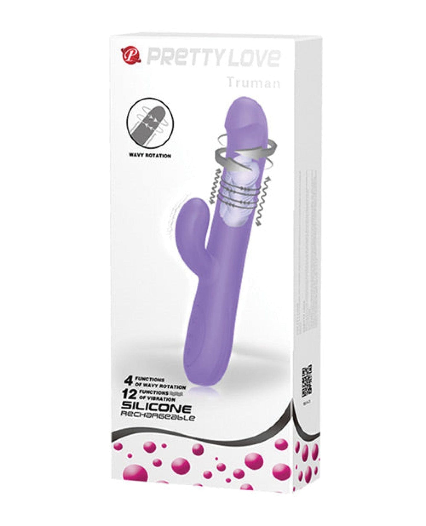 Doll Authority Vibrators Lilac Pretty Love Truman Wavy Rotation Rabbit