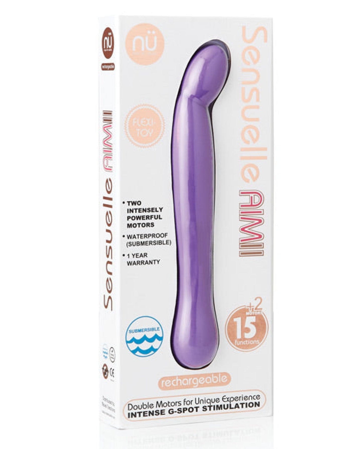 Doll Authority Vibrators Purple Sensuelle Aimii