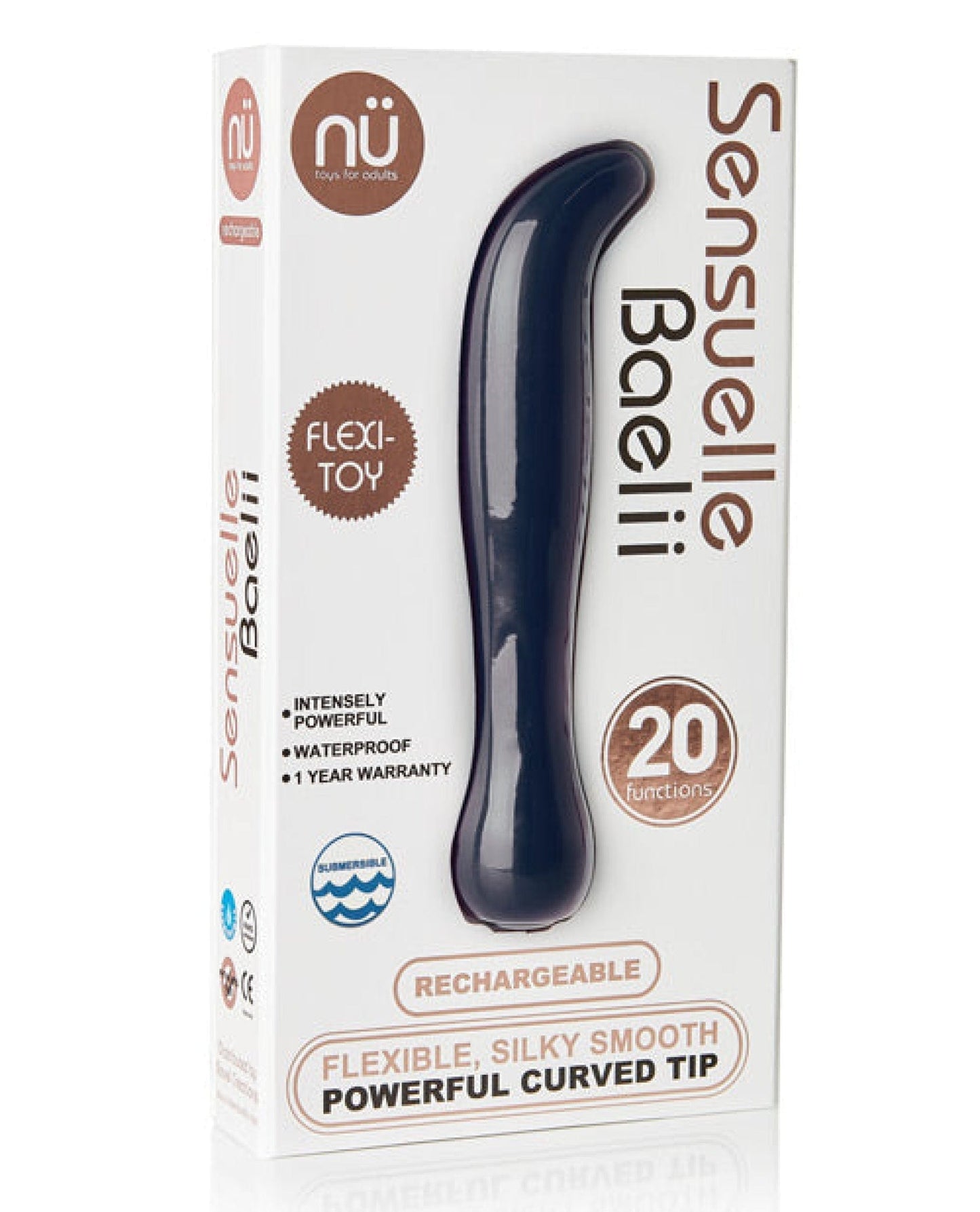 Doll Authority Vibrators Navy Sensuelle Baelii Flexible G Spot Vibe - 20