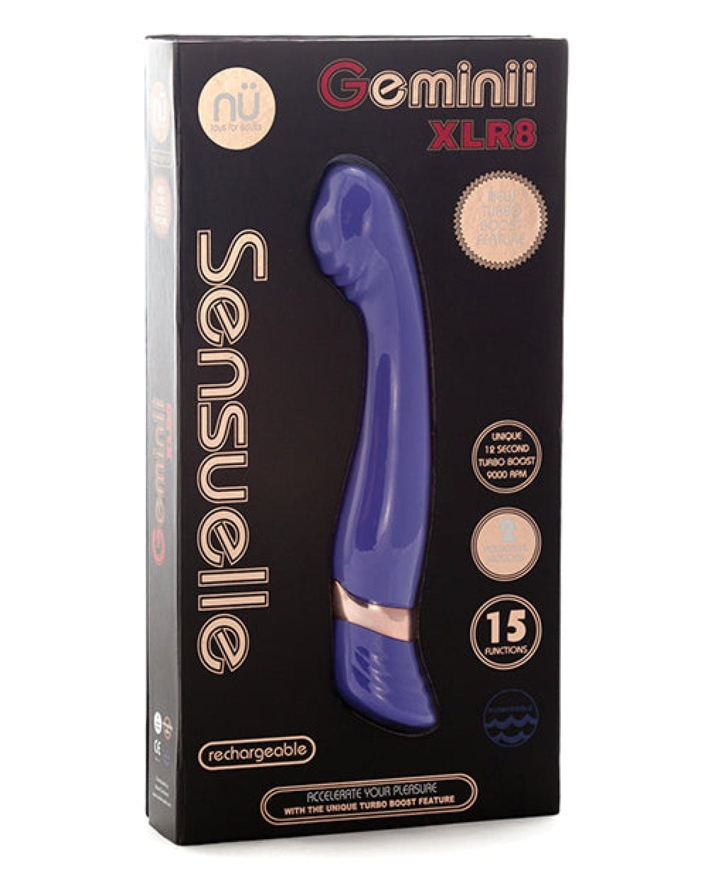 Doll Authority Vibrators Ultra Violet Sensuelle Geminii Xlr8 Turbo Boost G Spot