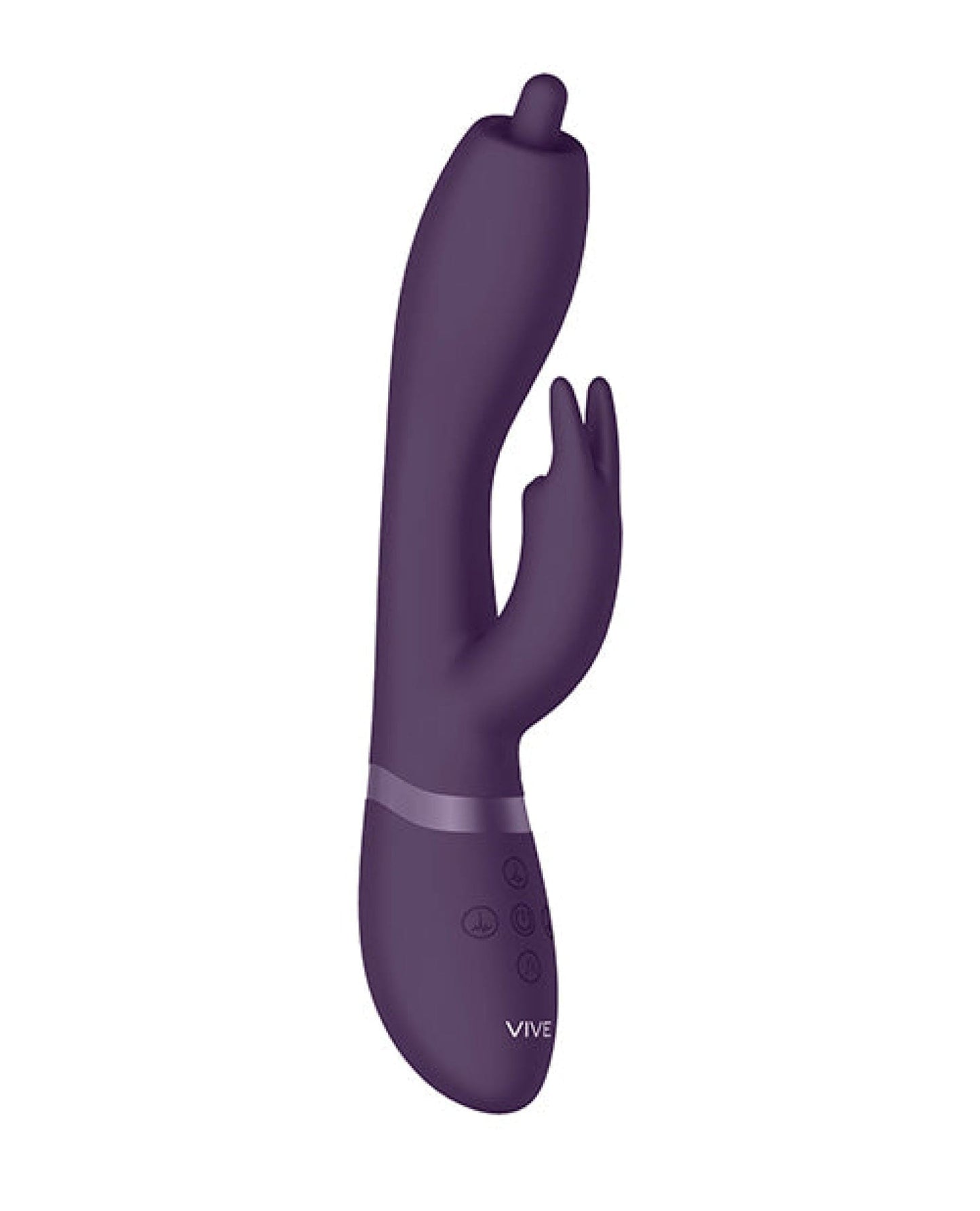 Doll Authority Vibrators Shots Vive Nilo Pinpoint Rotating G-spot Rabbit - Purple