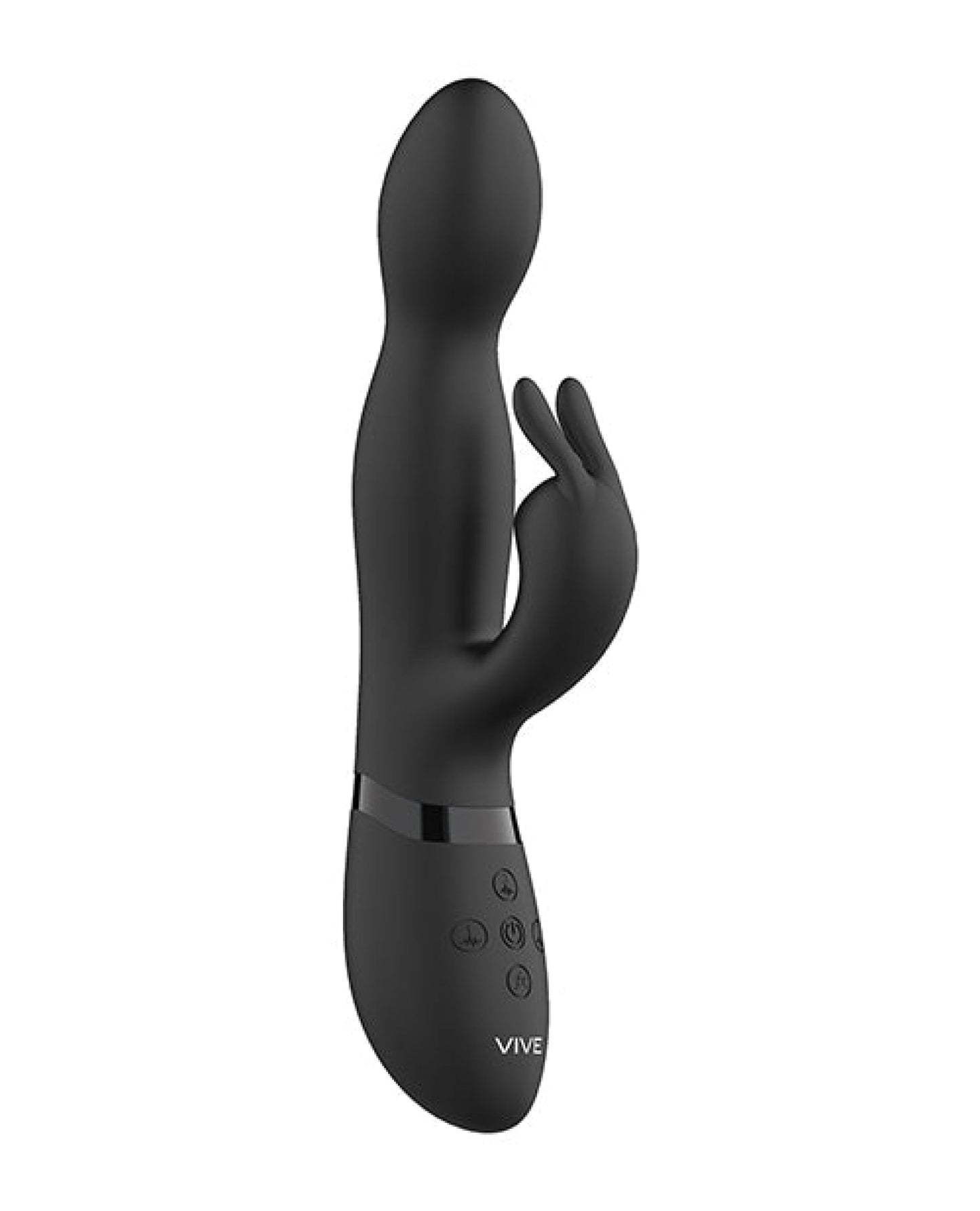 Doll Authority Vibrators Shots Vive Niva Rotating Rabbit - Black