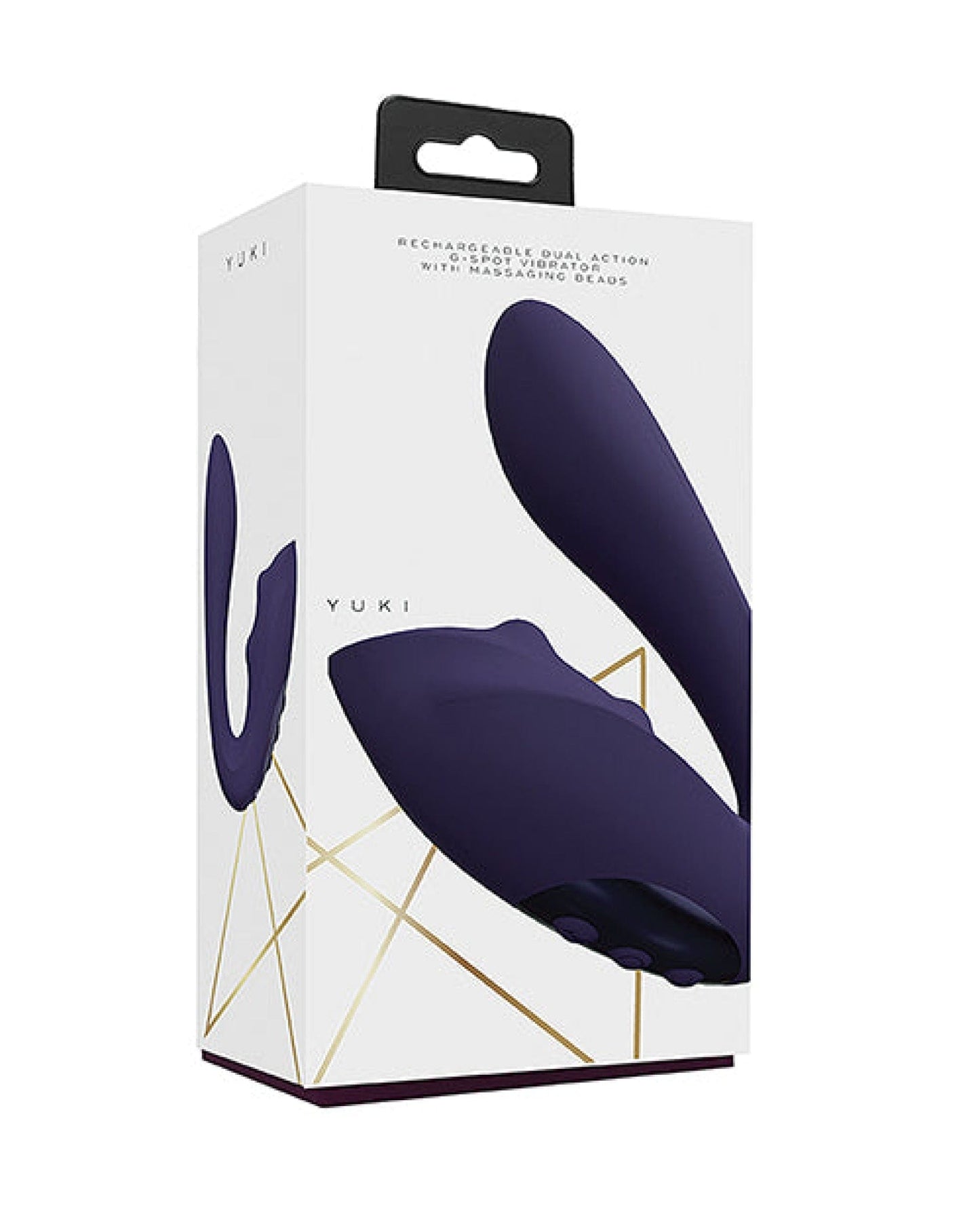 Doll Authority Vibrators Purple Shots Yuki Dual Action G-spot Vibrator W/massaging Beads