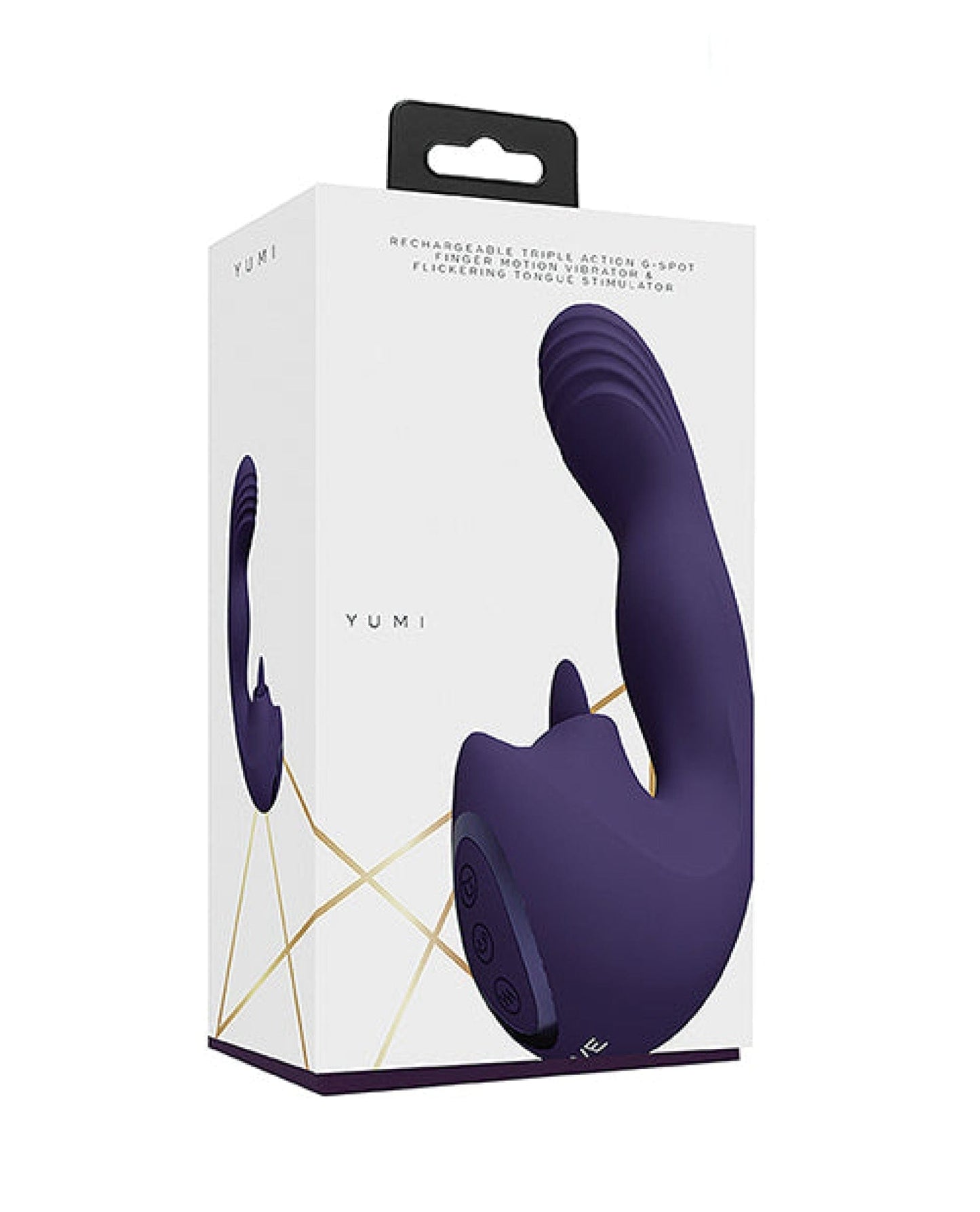 Doll Authority Vibrators Purple Shots Yumi Triple Action G-spot Vibrator & Stimulator