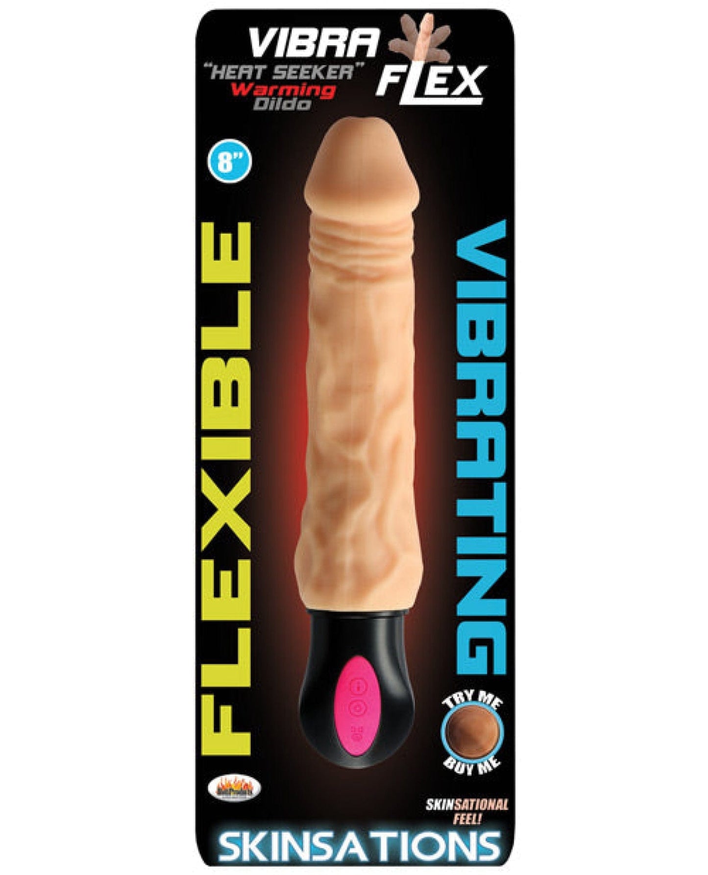 Doll Authority Vibrators Skinsations Vibra Flex Heat Seeker Vibrator