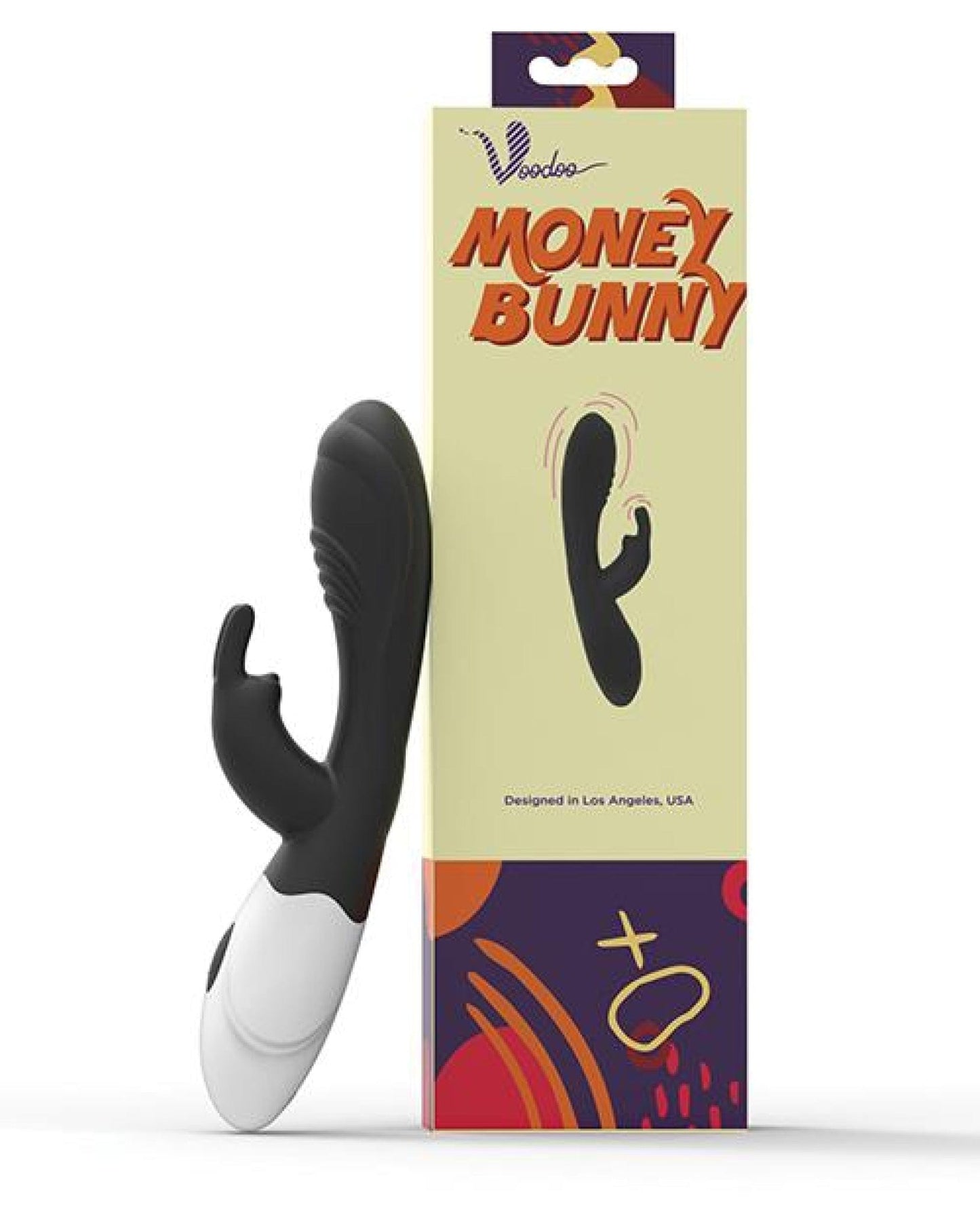 Doll Authority Vibrators Soild Black Voodoo Money Bunny 10x Wireless