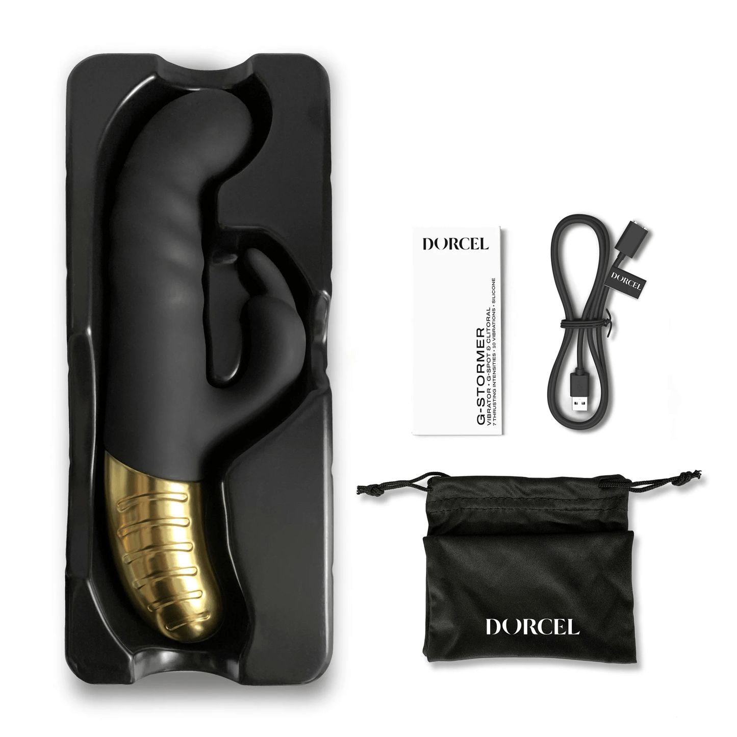 Dorcel Vibrators G-Stormer Rechargeable Rabbit