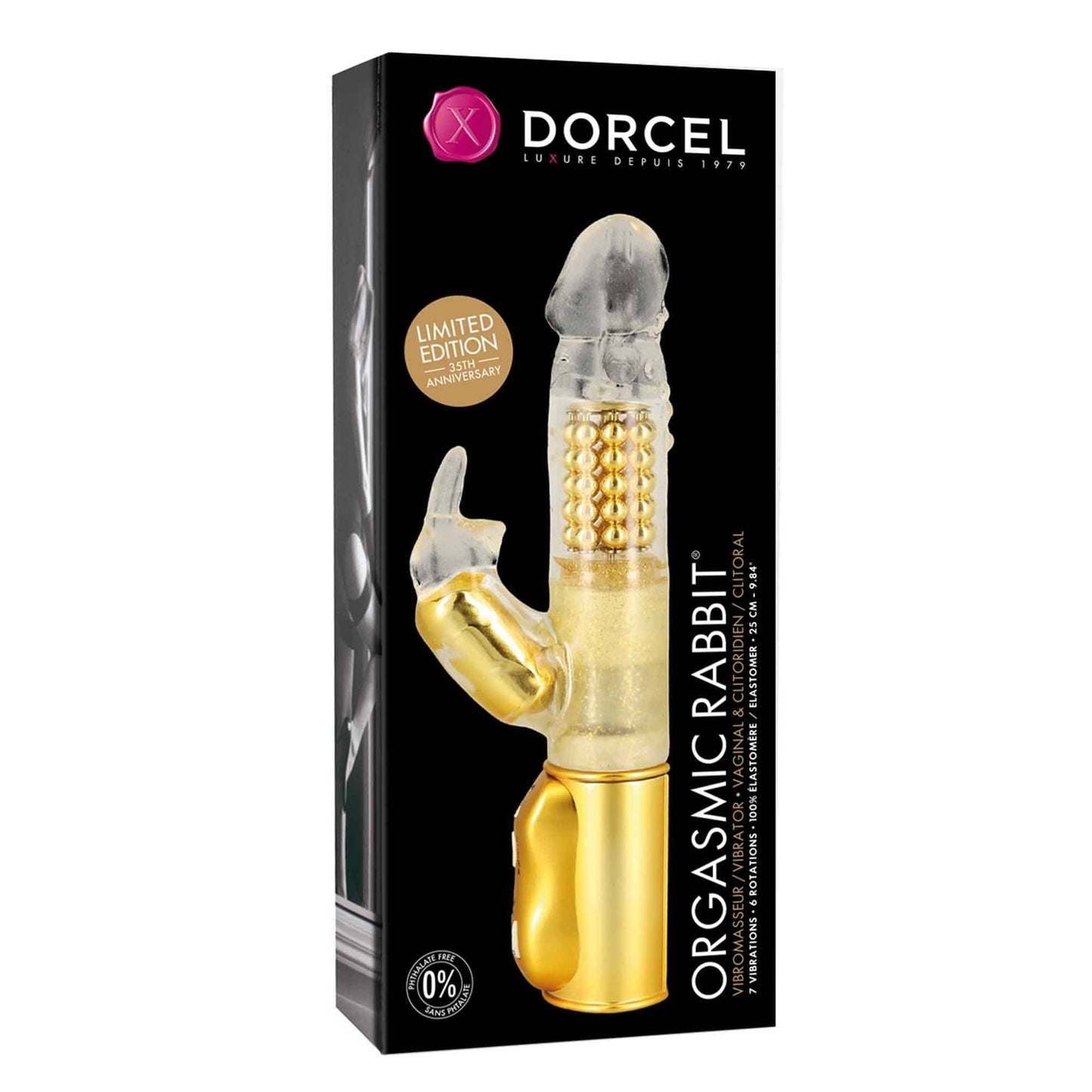 Dorcel Vibrators ORGASMIC RABBIT GOLD