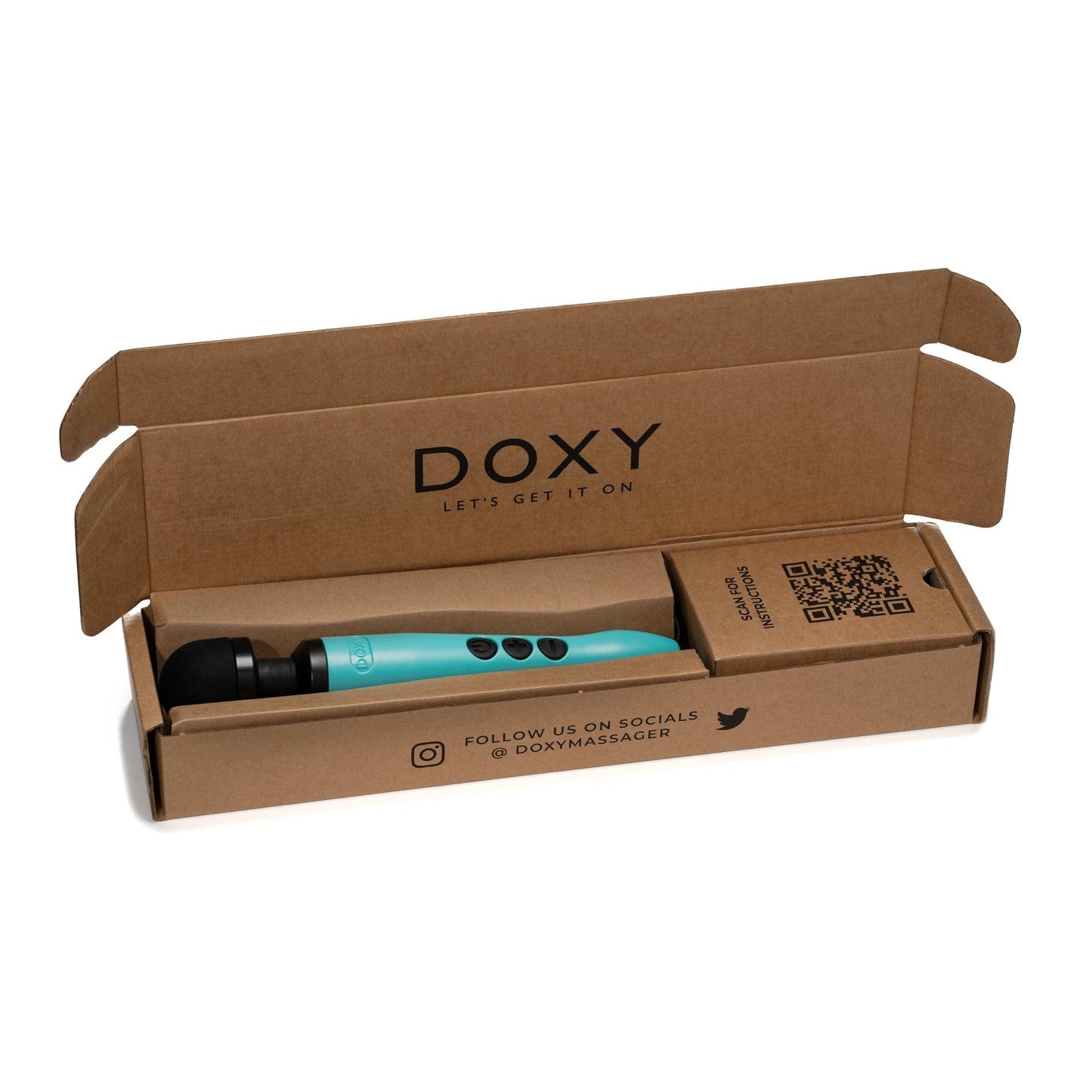 DOXY Vibrators 3 USB-C - Turquoise