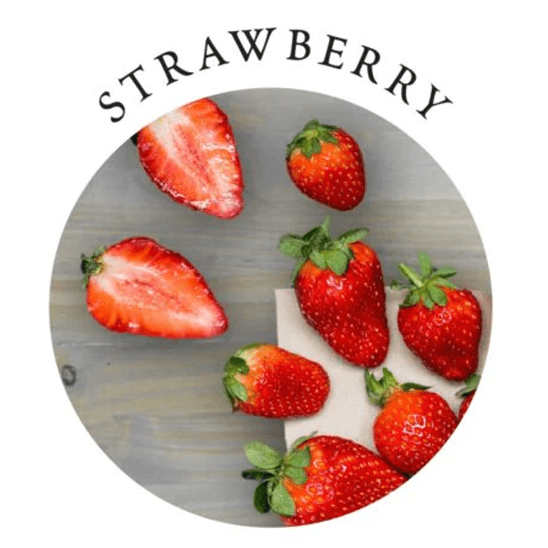 Earthly Body Lubes Edible Massage Candle Strawberry 4 oz / 113 g