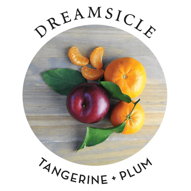 Earthly Body Lubes Massage Oil Dreamsicle Scent 2 fl oz / 60 ml