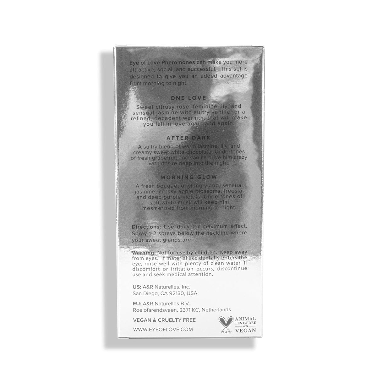 EYE OF LOVE Lubes Pheromone Parfum Set - Attract him - 10ml / 1 fl oz / 3pc