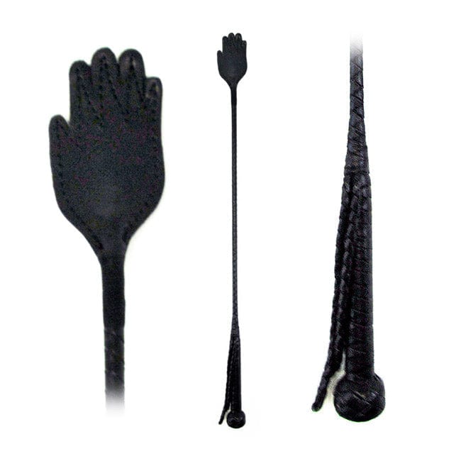 Fetissimo Other Riding Crop Hand Slap Leather 26in